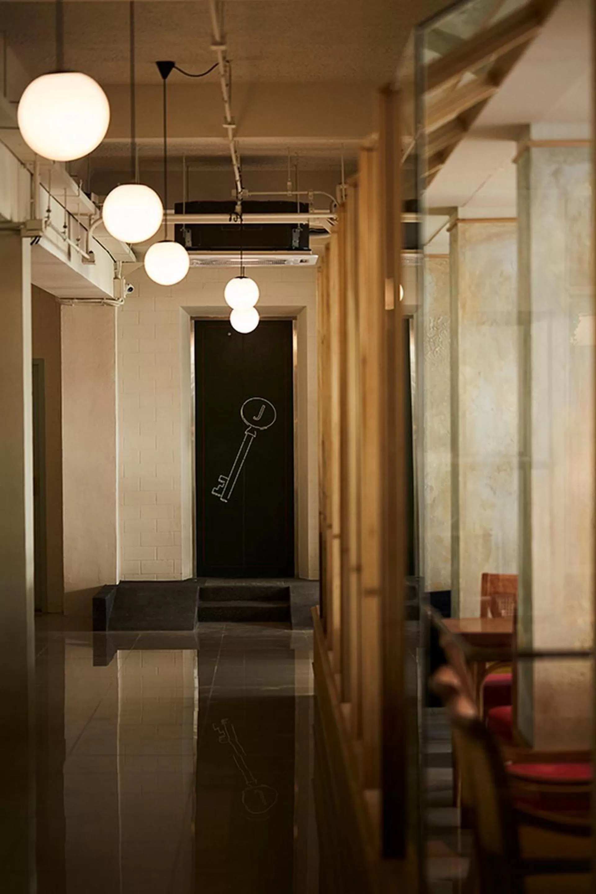 Decorative detail in Josh Hotel