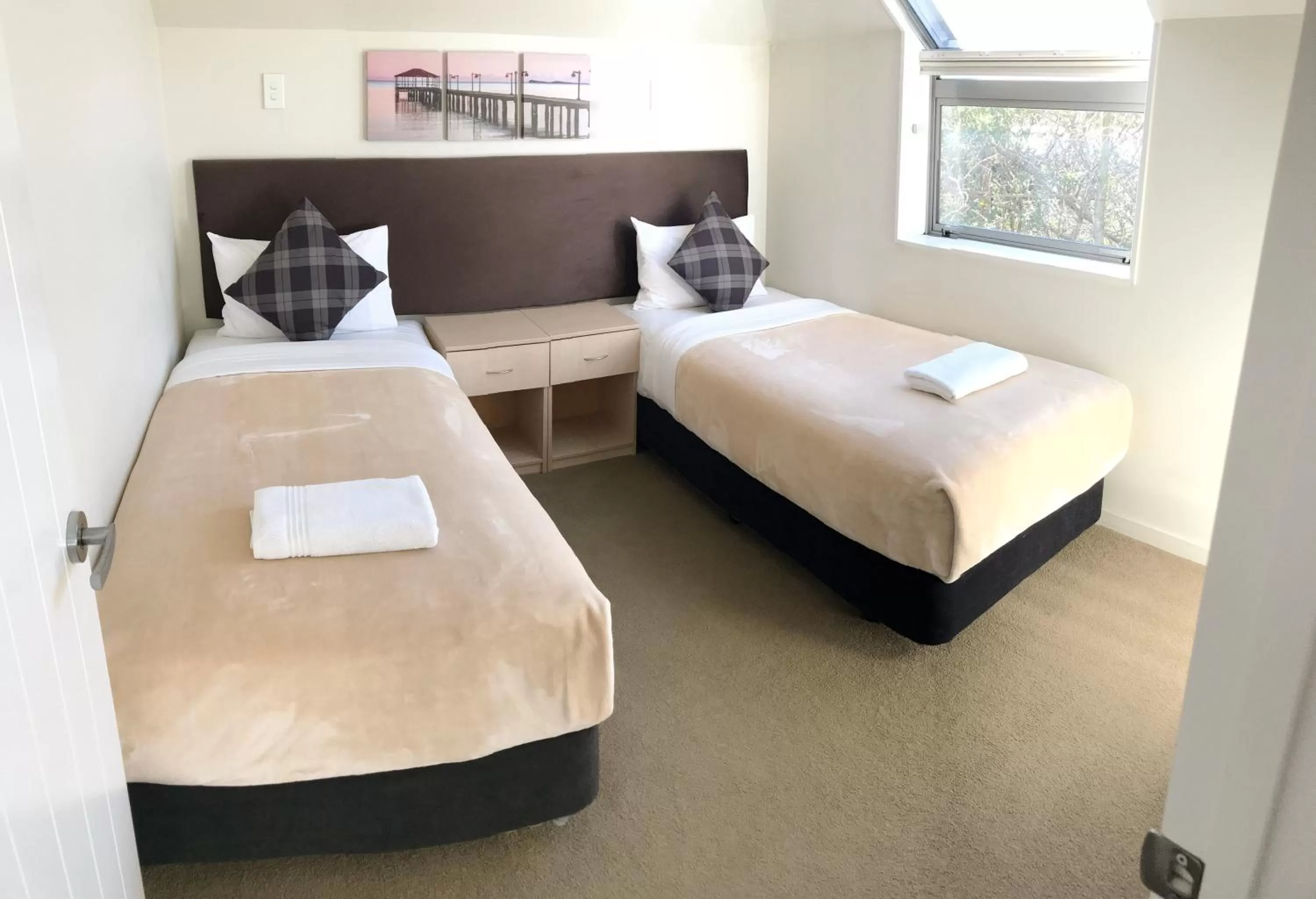 Bedroom, Bed in Alpha Motel with Spa-Bath