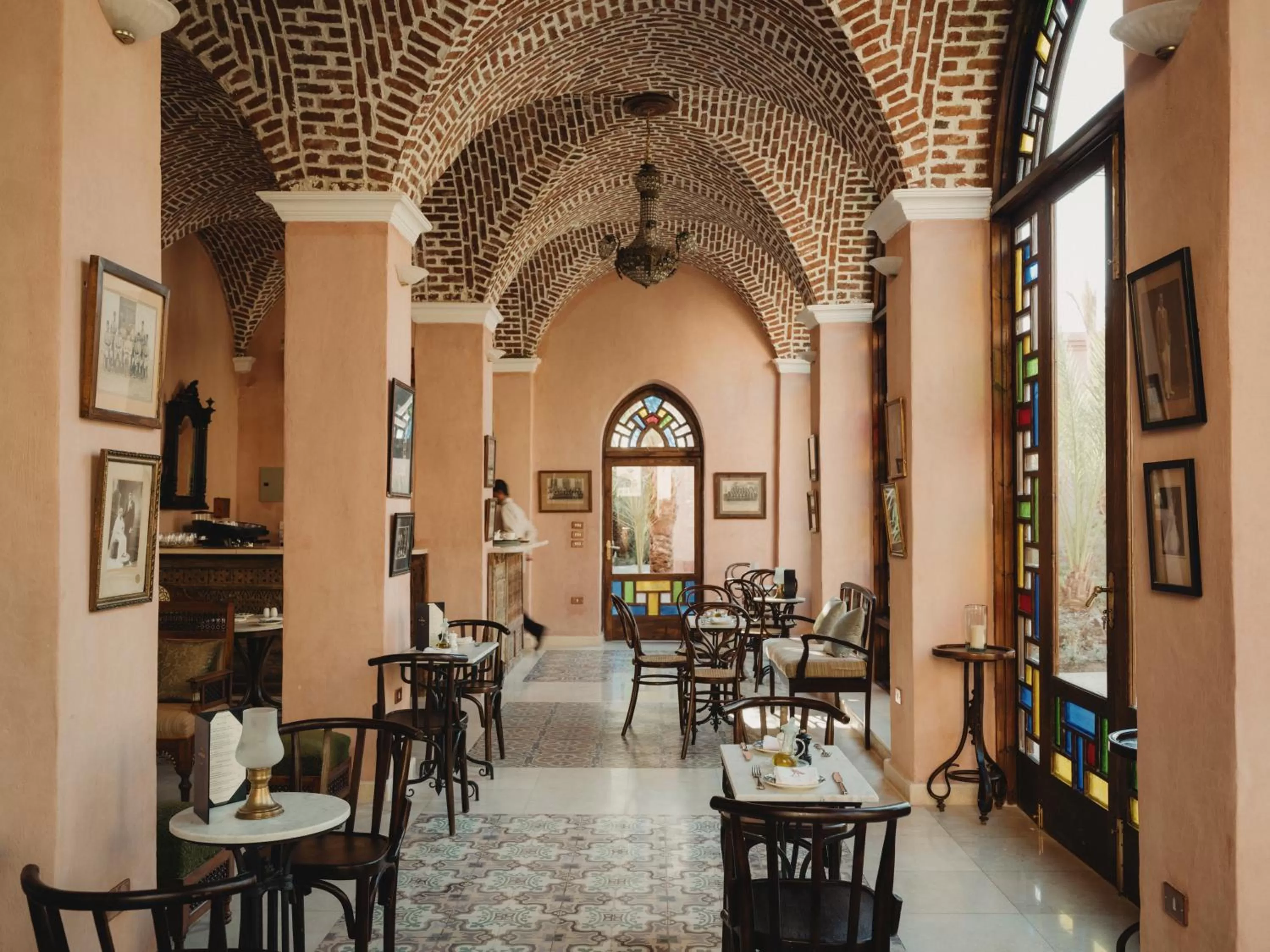 Restaurant/places to eat in Al Moudira Hotel