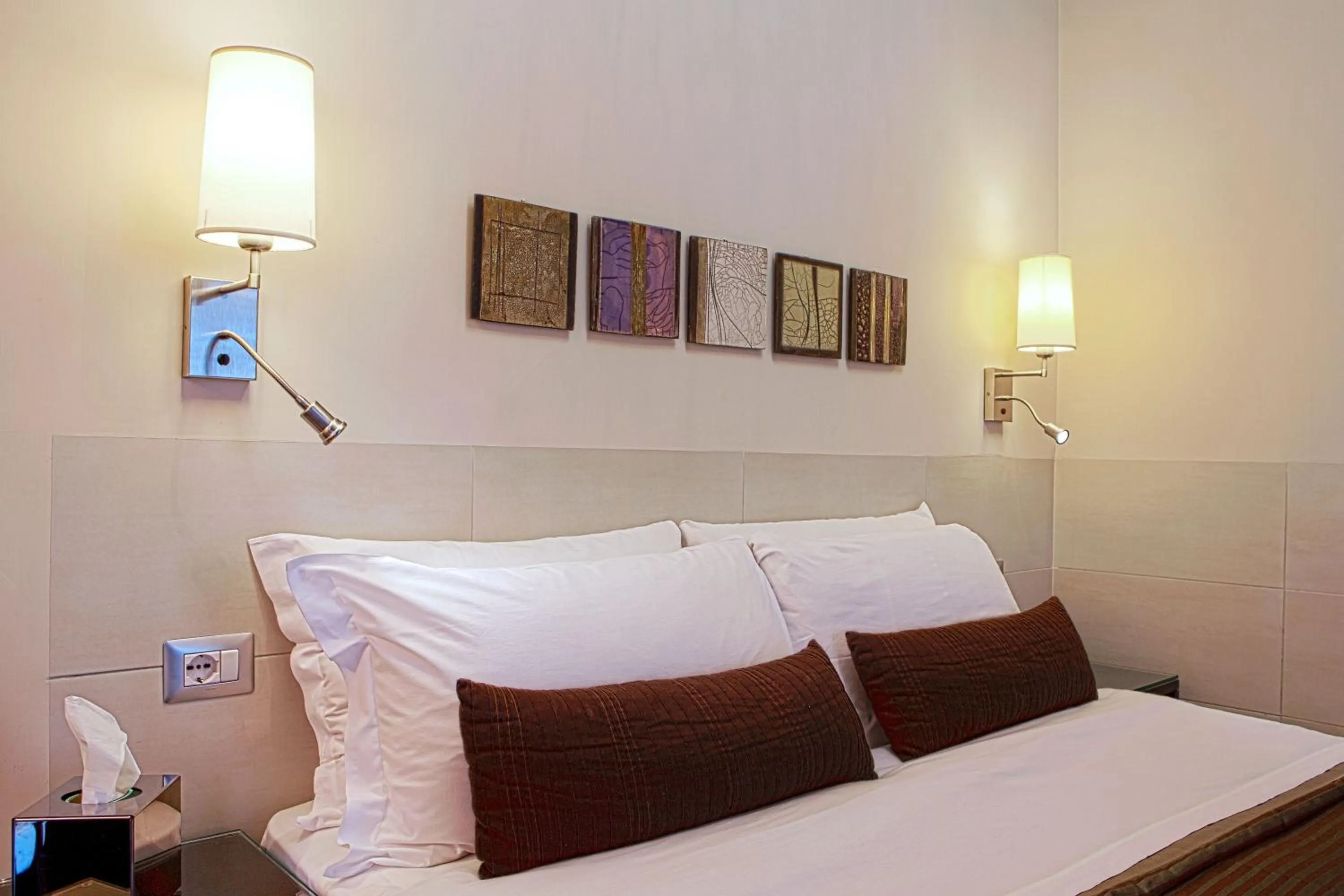 Bed in Basilio 55 Rome