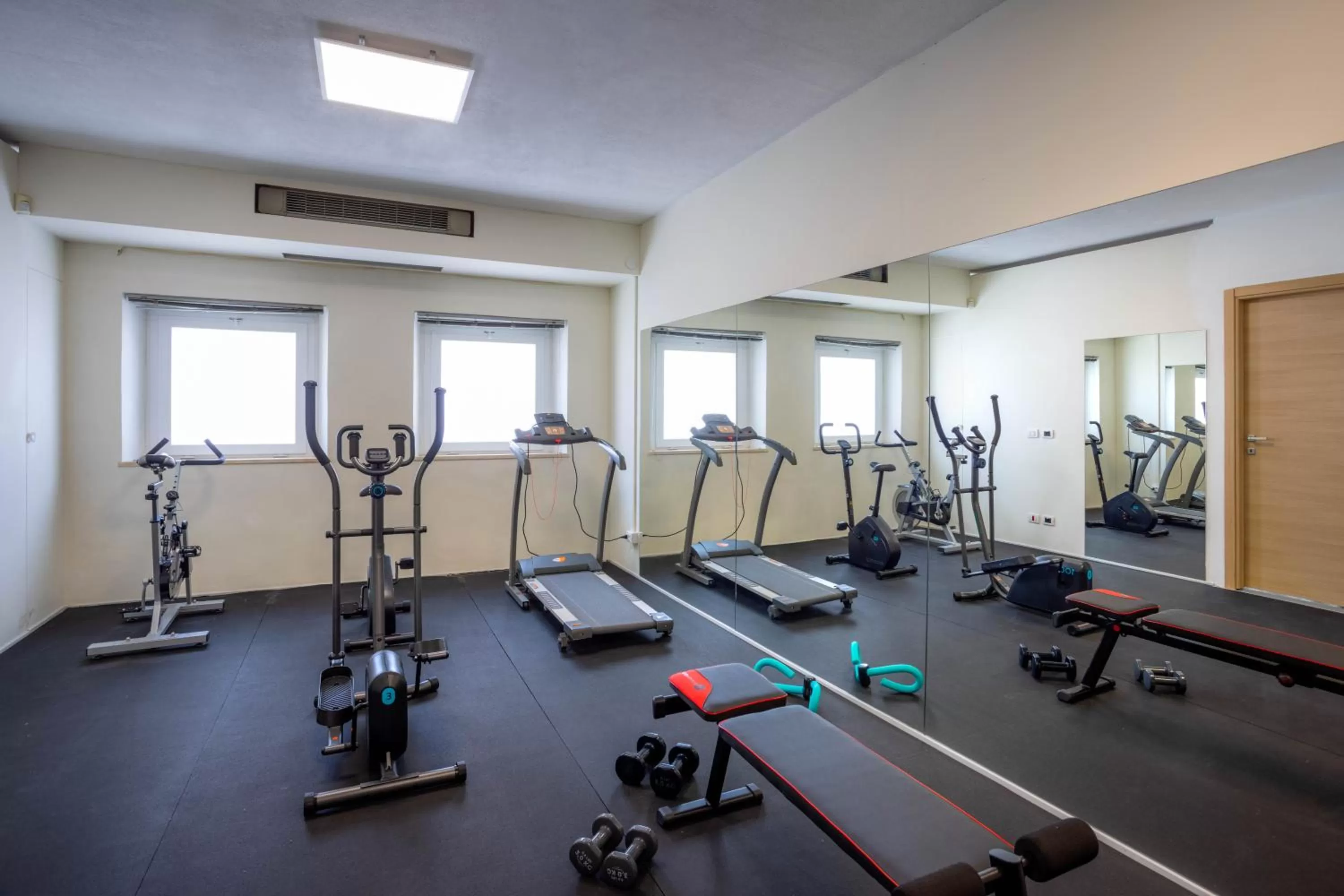 Fitness centre/facilities in V Hotel