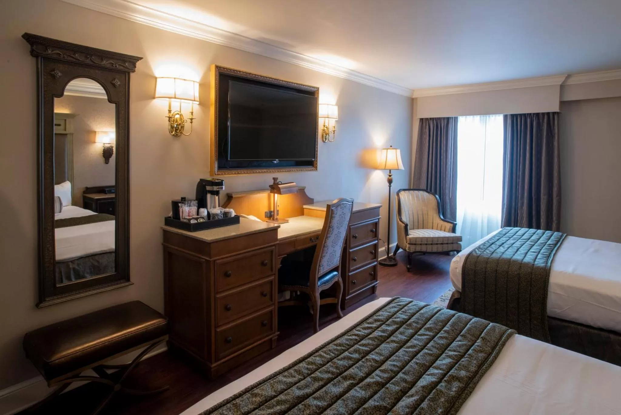 TV and multimedia, Bed in Hotel St. Marie