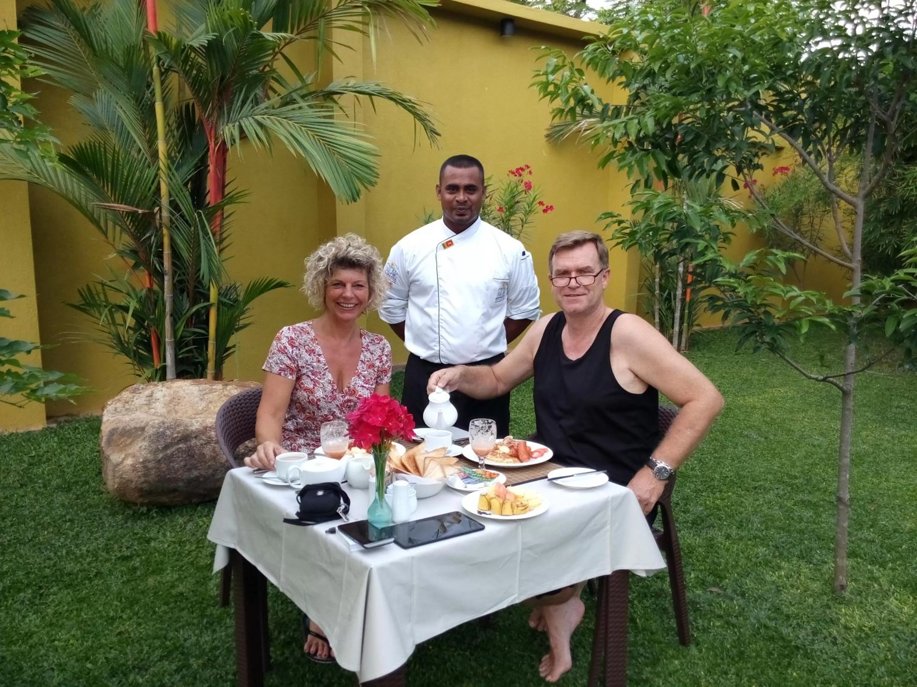 Staff in Inlak Garden Hotel