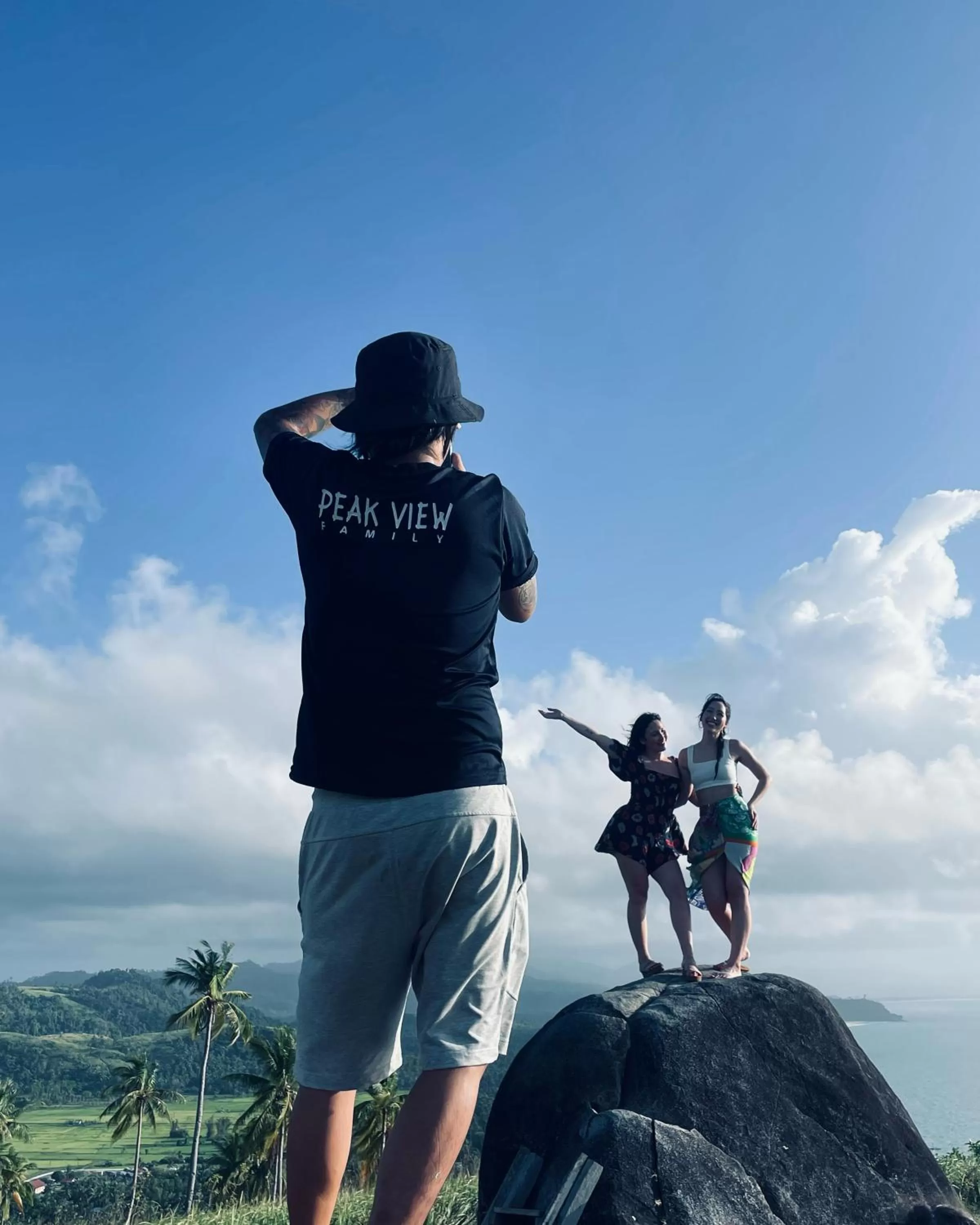 People in Peak View Resort