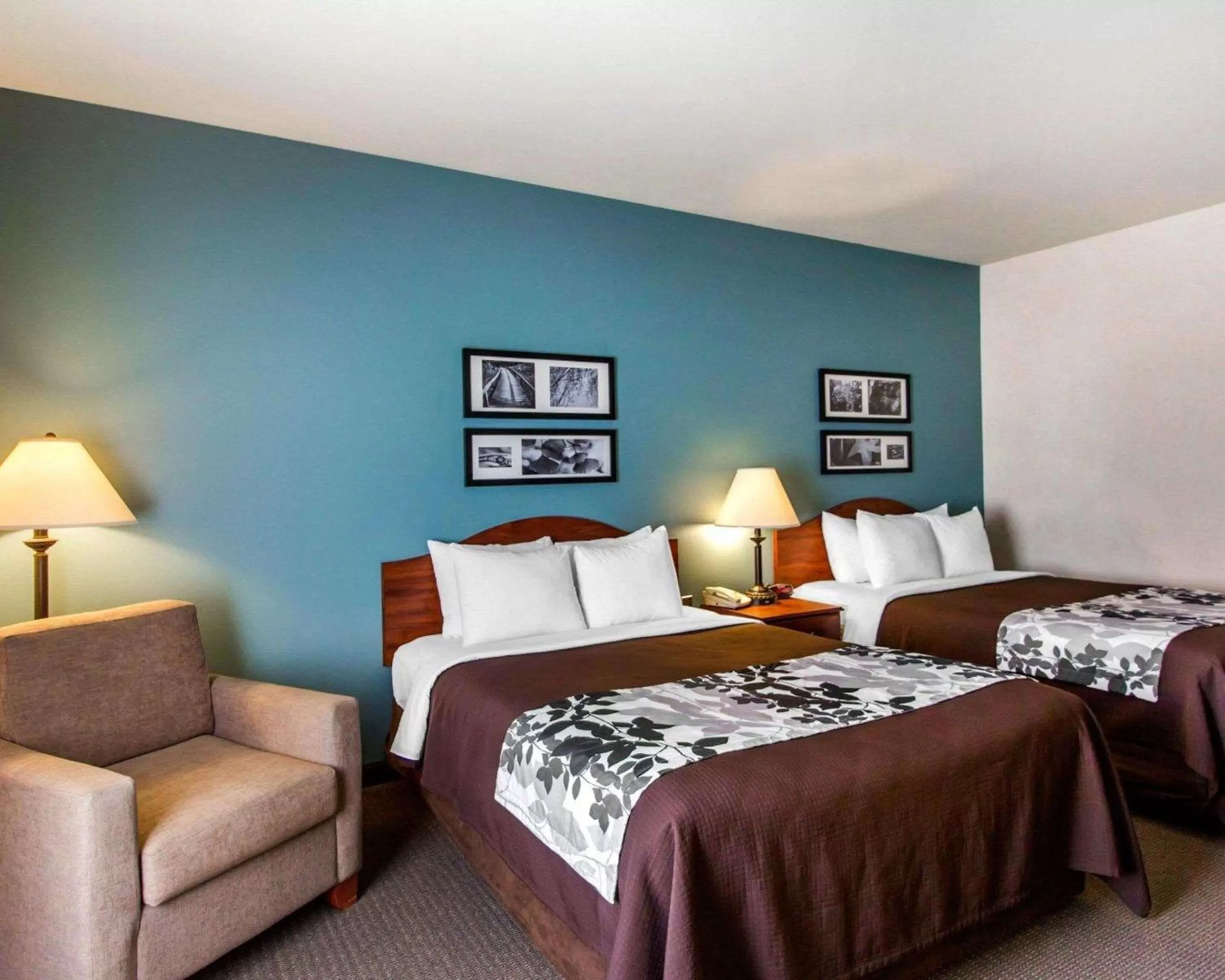 Photo of the whole room, Bed in Sleep Inn & Suites Evansville - Casper