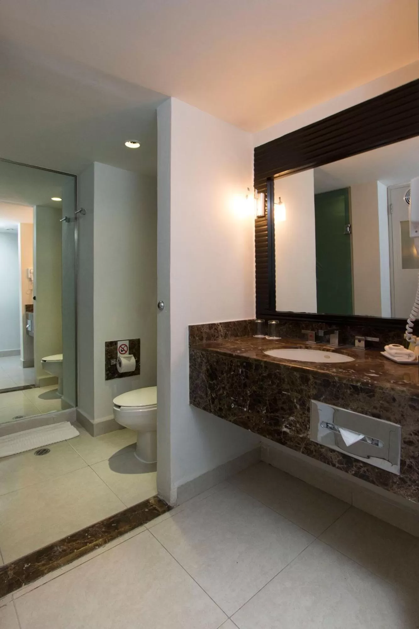 Shower in Grand Decameron Los Cabos, A Trademark All-Inclusive Resort