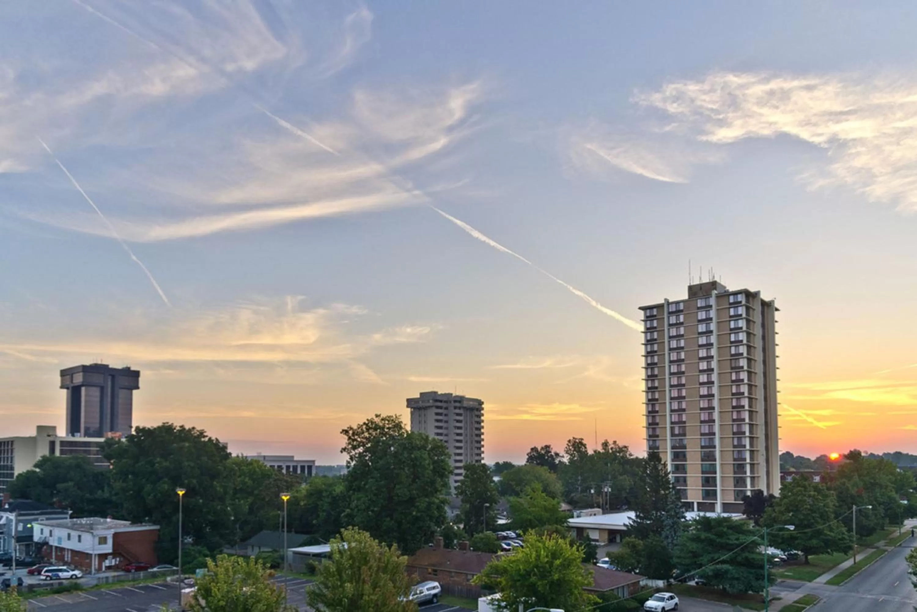 Spring in University Plaza Hotel