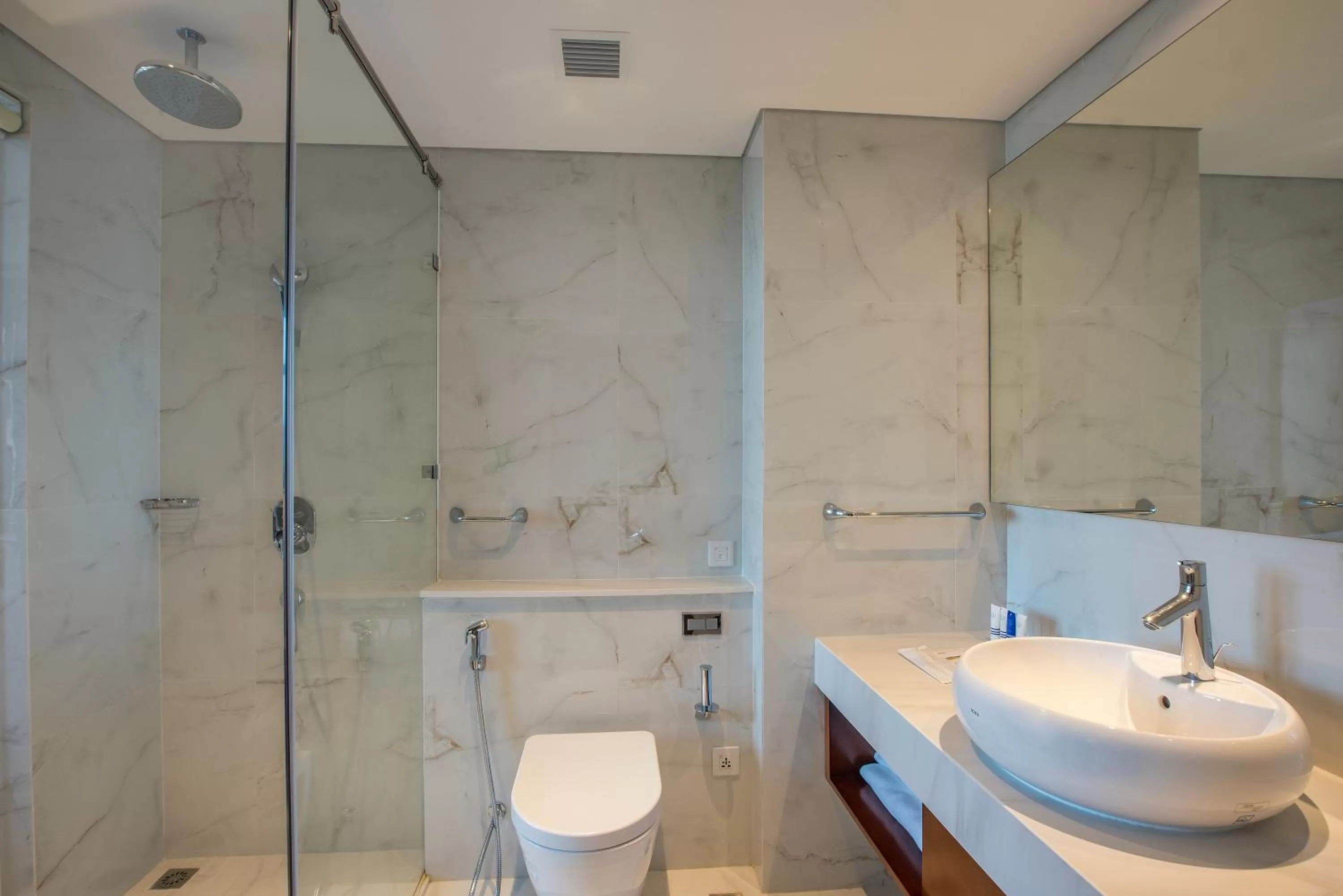 Shower in Wyndham Garden Hanoi