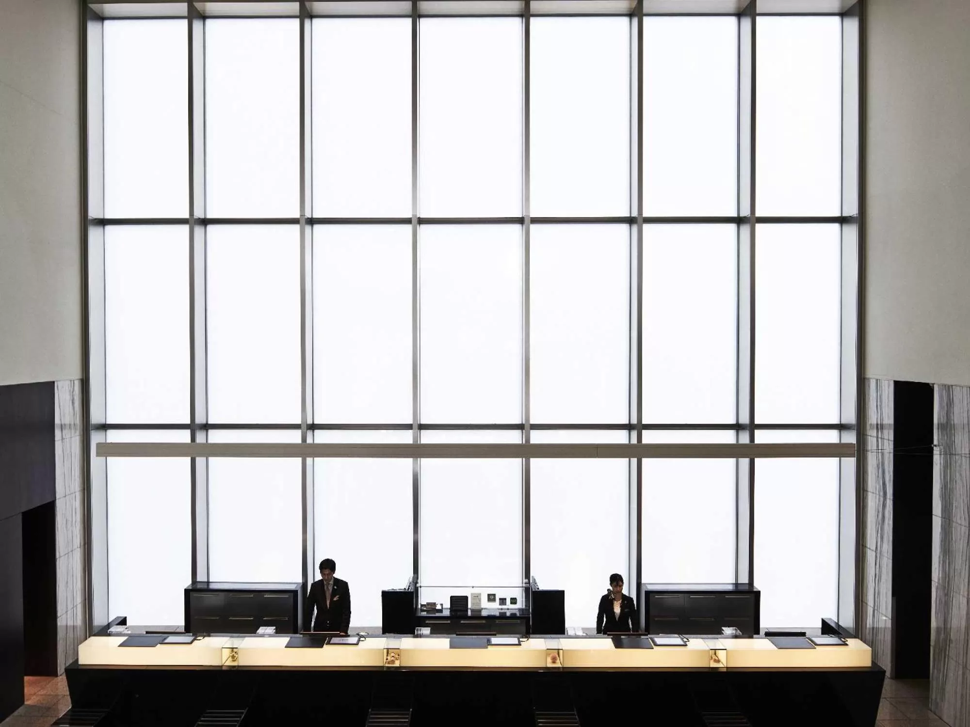 Lobby or reception in The Royal Park Hotel Iconic Tokyo Shiodome