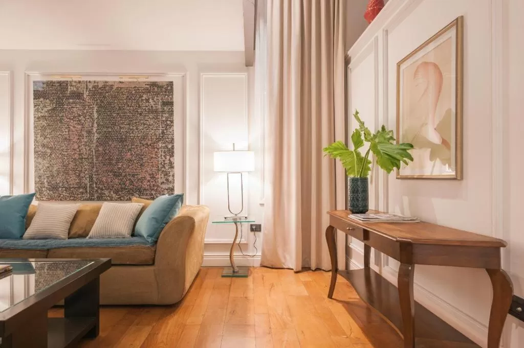 Living room in San Telmo Suites