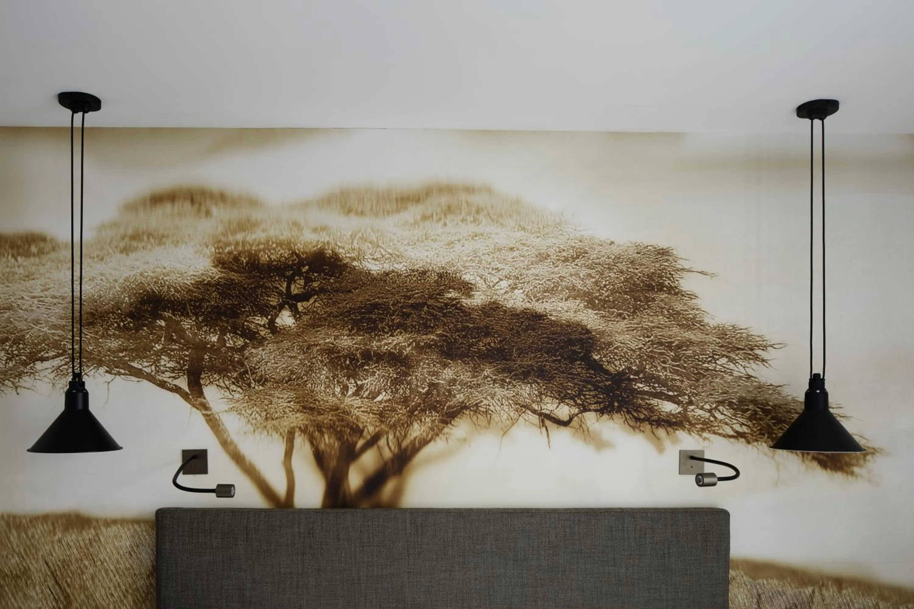 Decorative detail in Hôtel Les Deux Girafes