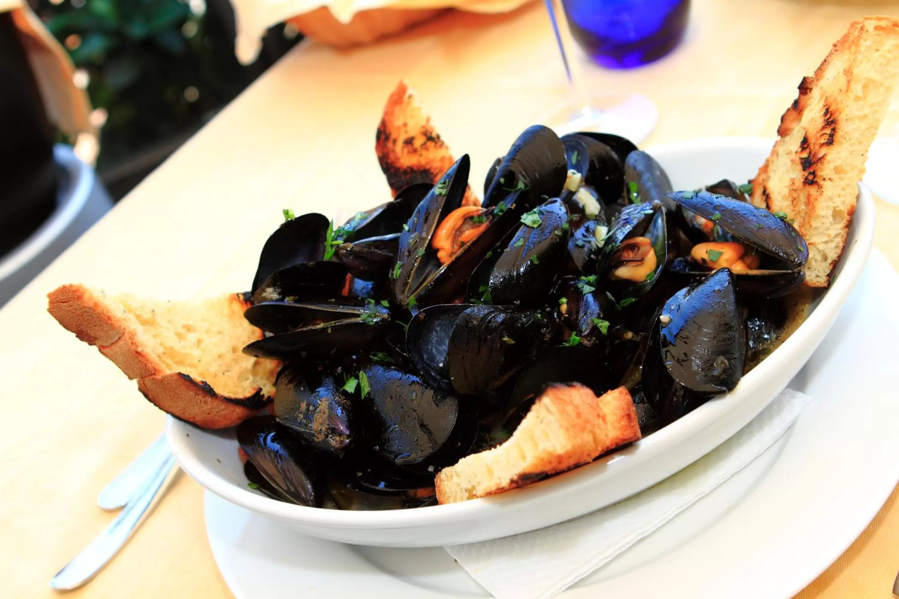 Food close-up in Hotel Profumo Di Mare