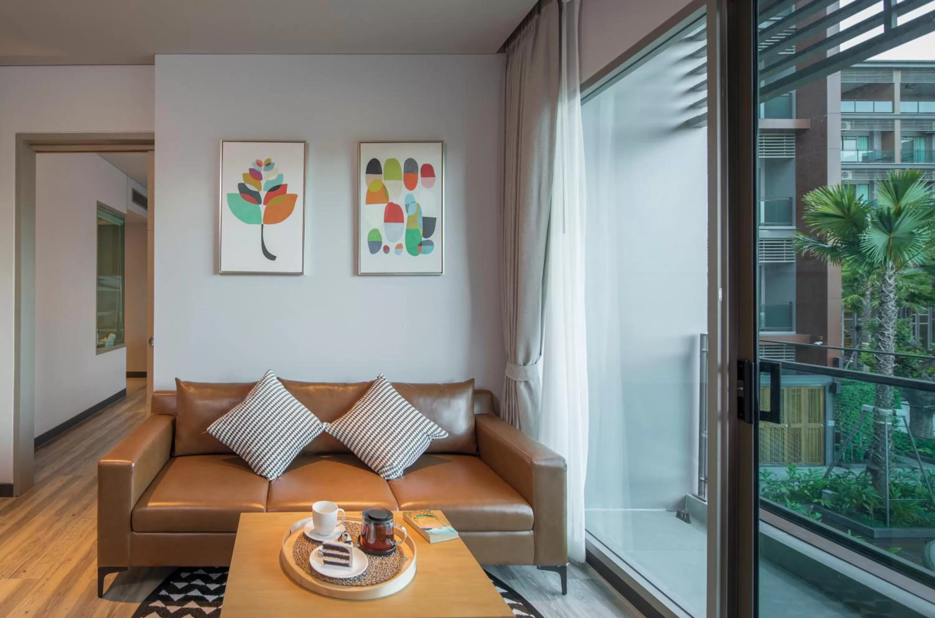 Living room in AisanA Hotel Korat