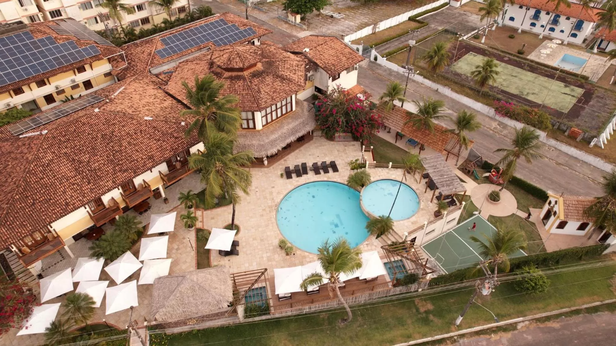 Property building, Bird's-eye View in Hotel Solar