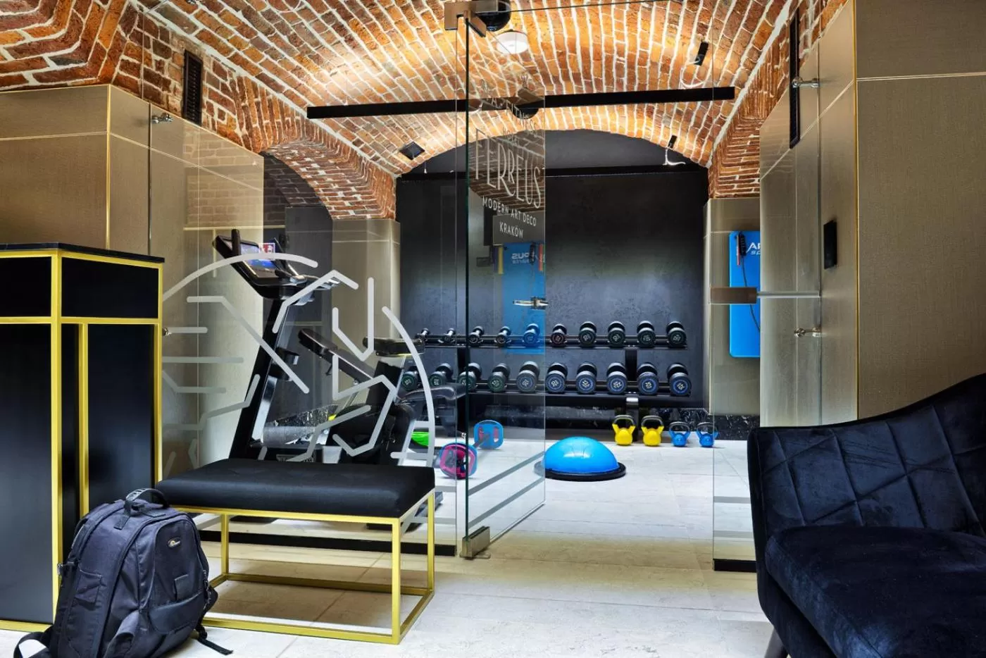 Fitness centre/facilities, Bed in Hotel Ferreus Modern Art Deco