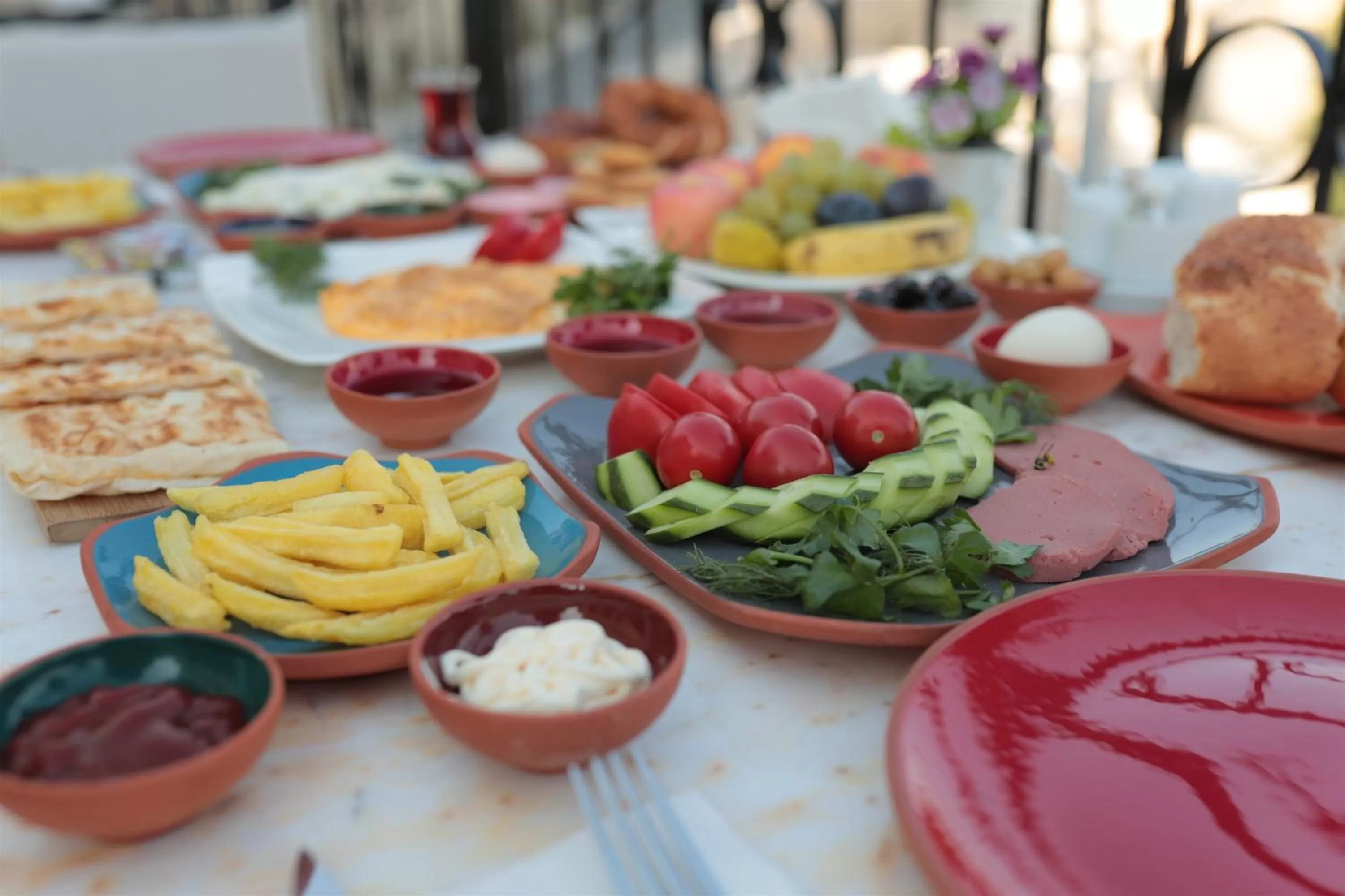 Breakfast in Guven Cave Hotel
