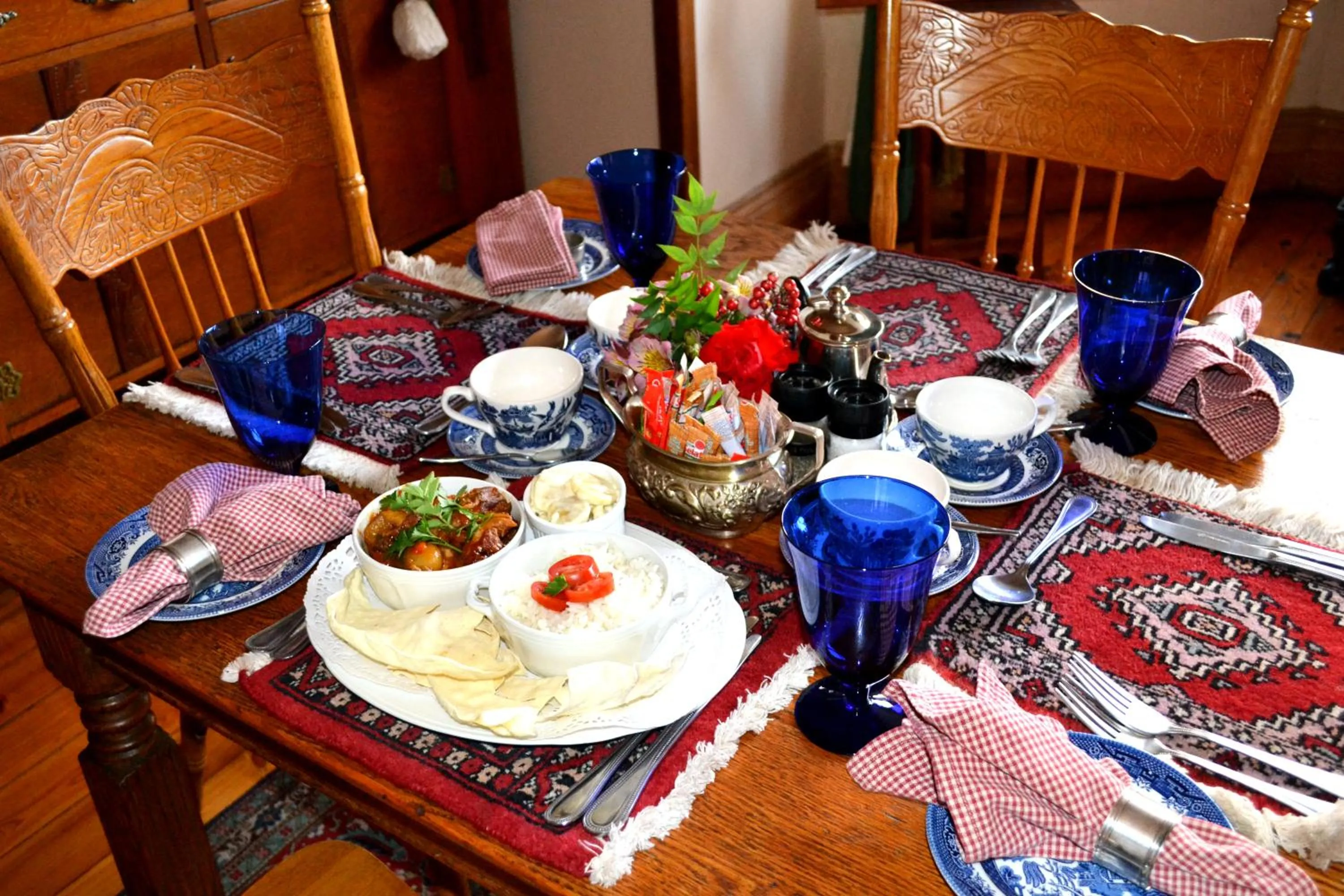 Food and drinks in A Tapestry Garden Guest House