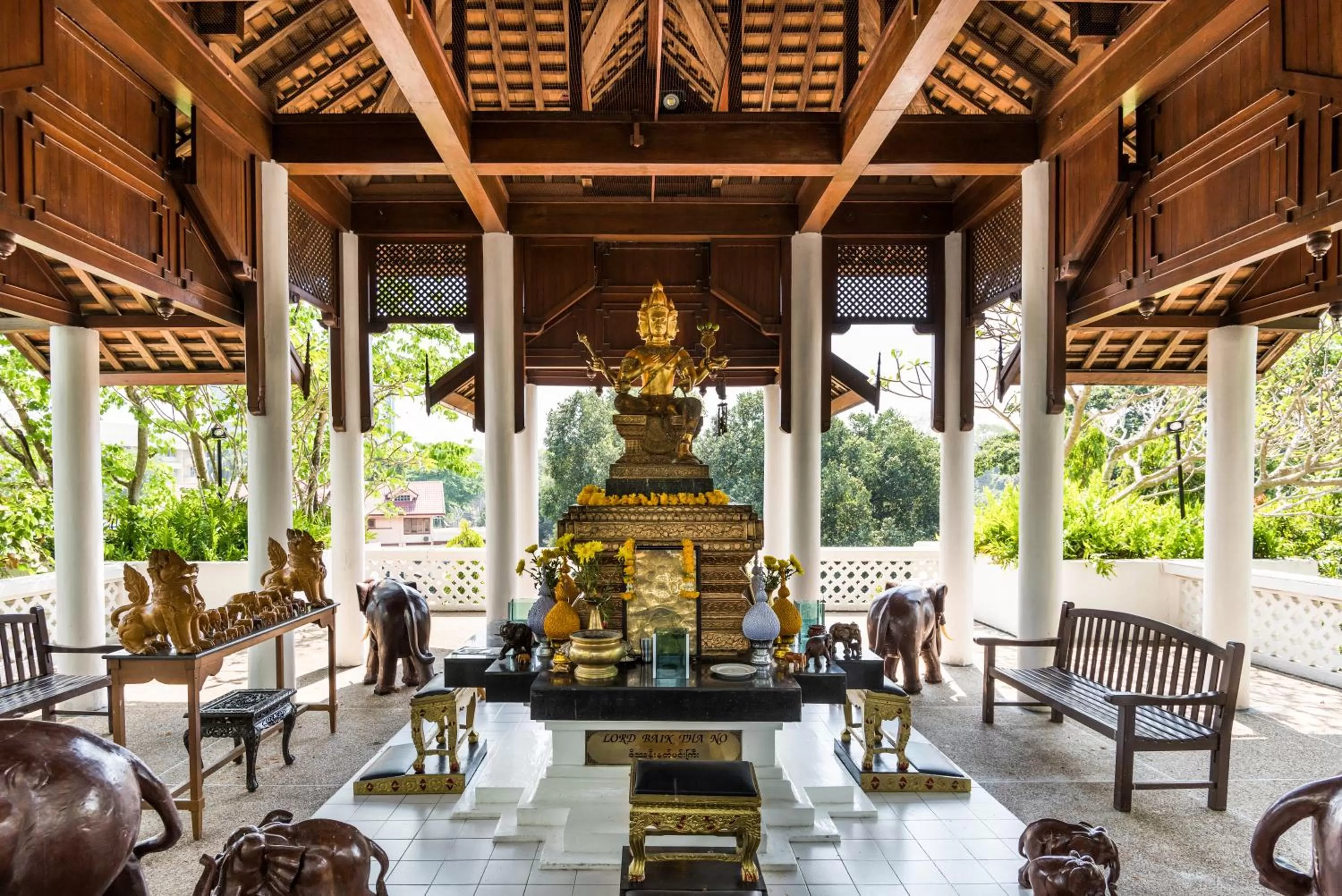 Place of worship in Chatrium Hotel Royal Lake Yangon