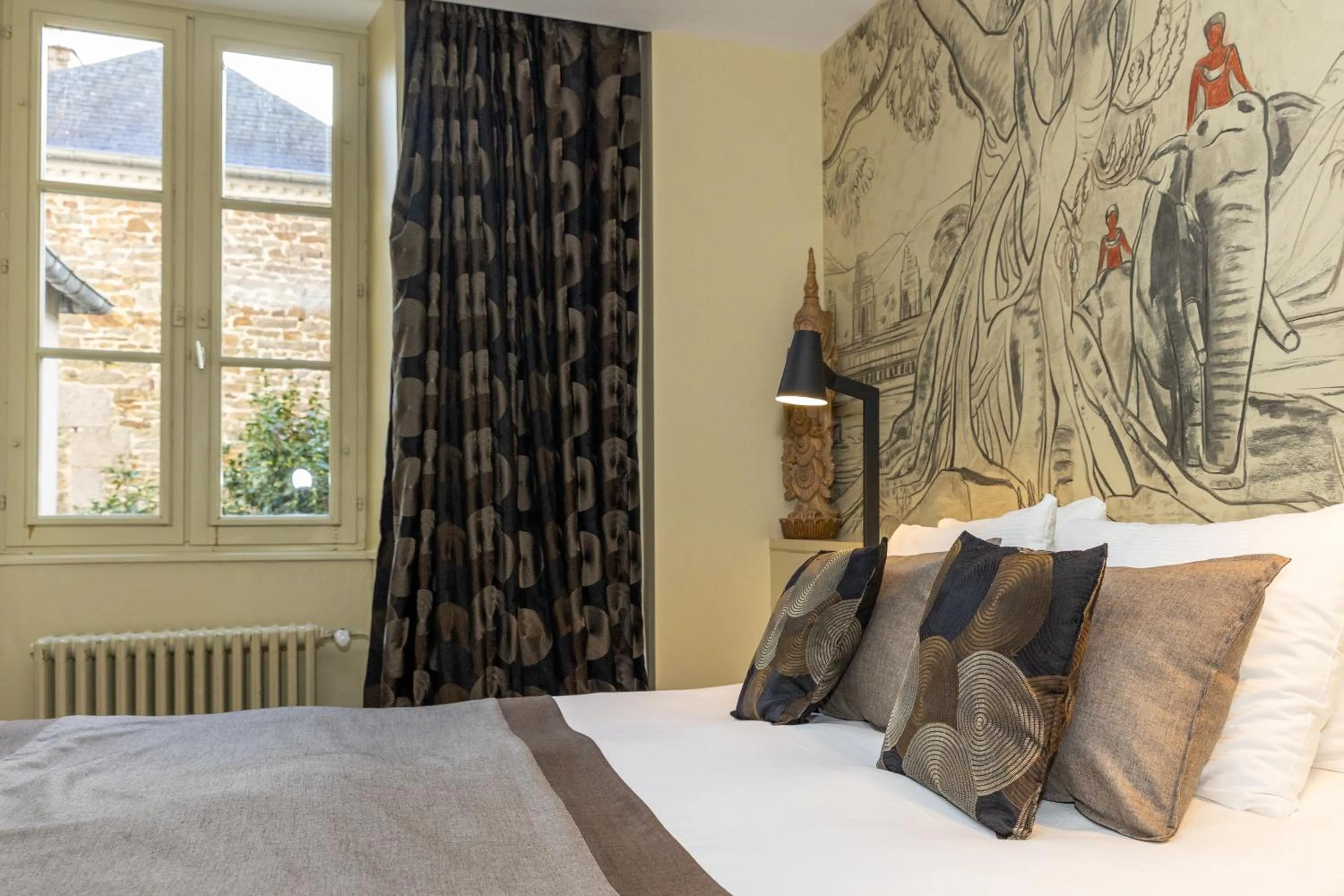 Bed in La Maison Pavie