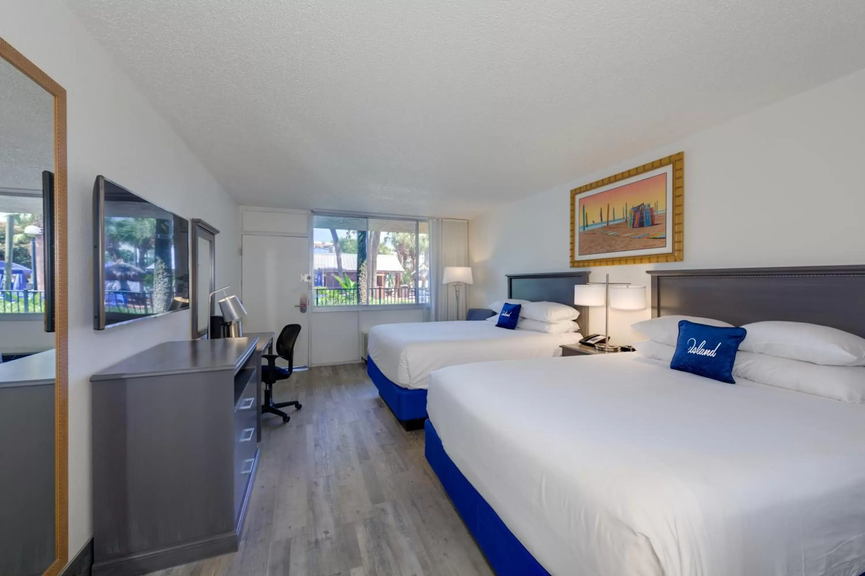 Courtyard View 2 Queen Beds in The Island Resort at Fort Walton Beach Courtyard View 2 Queen Beds in The Island Resort at Fort Walton Beach