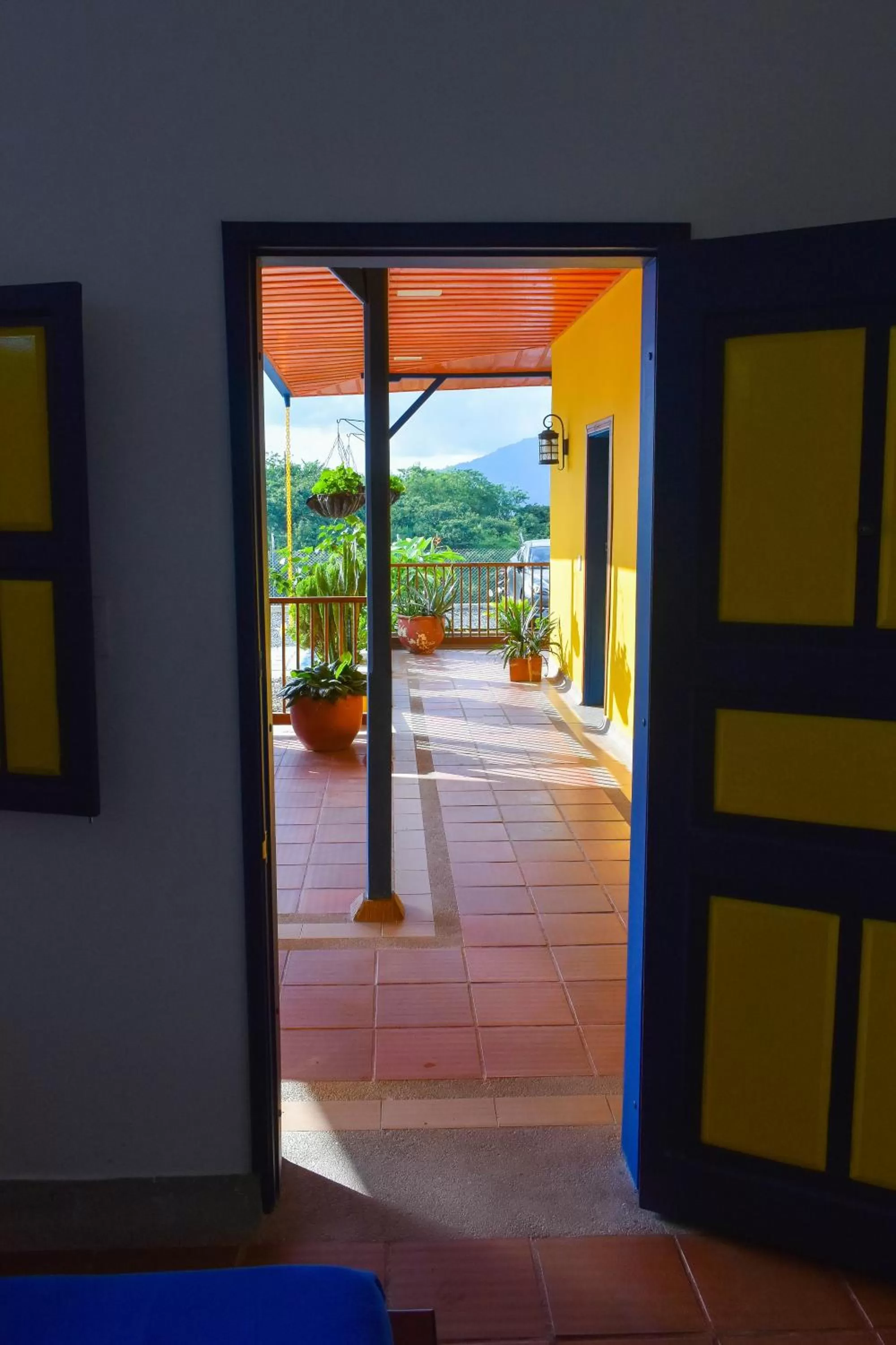 Bird's eye view in Guaduales Ecohotel