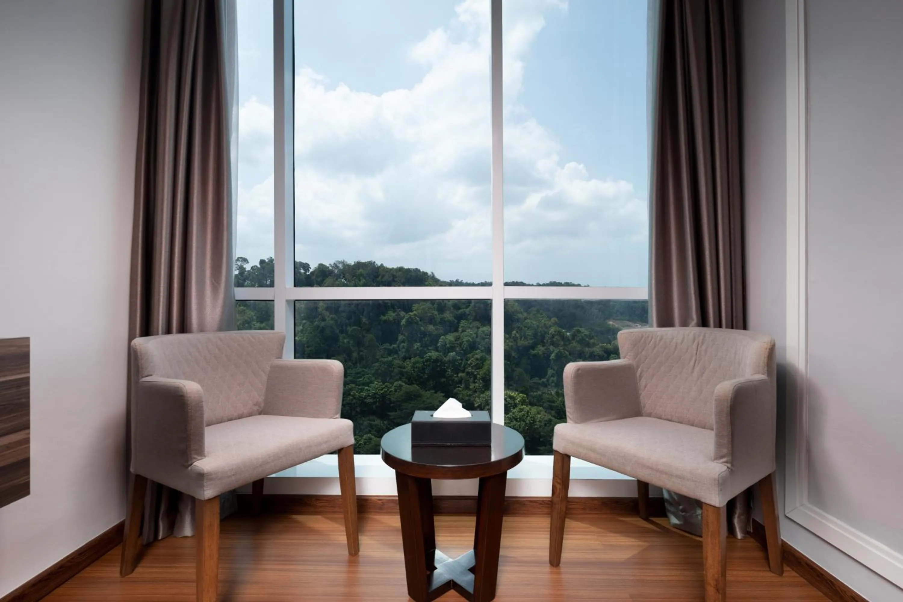 Seating area in Panbil Residence Serviced Apartment