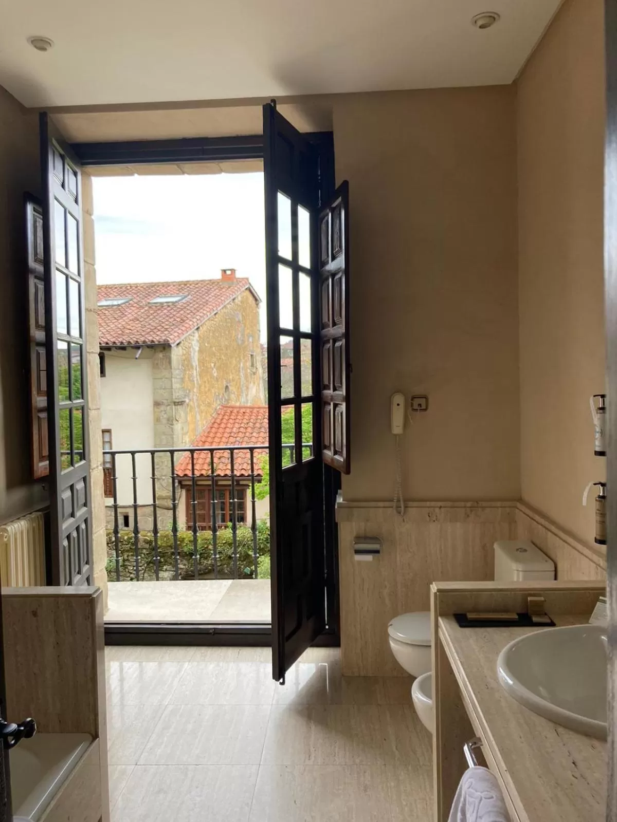 View (from property/room) in Parador de Santillana Gil Blas