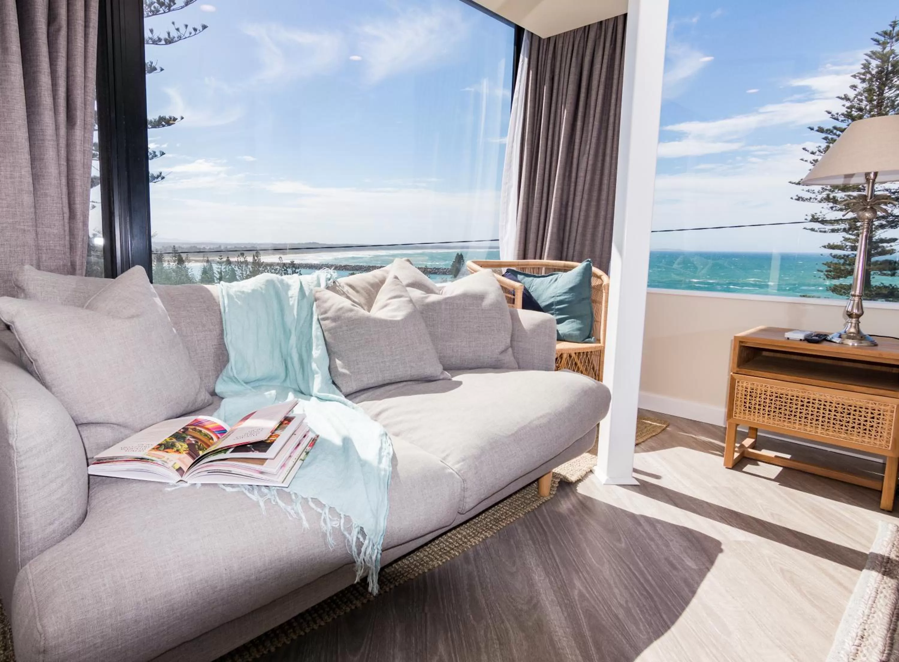 Seating area in ibis Styles Port Macquarie