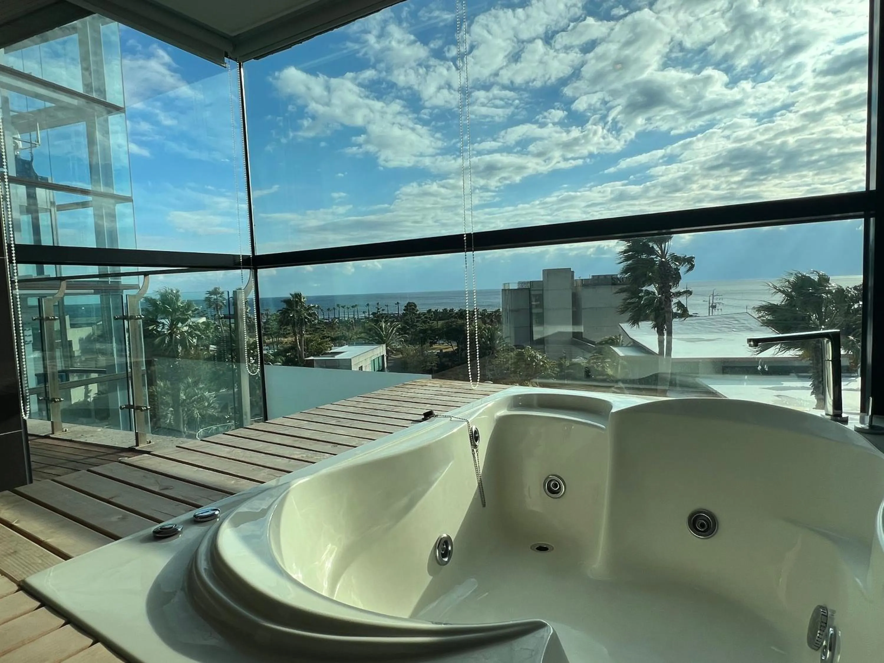 Bathroom in Jeju Hotel Scarboro