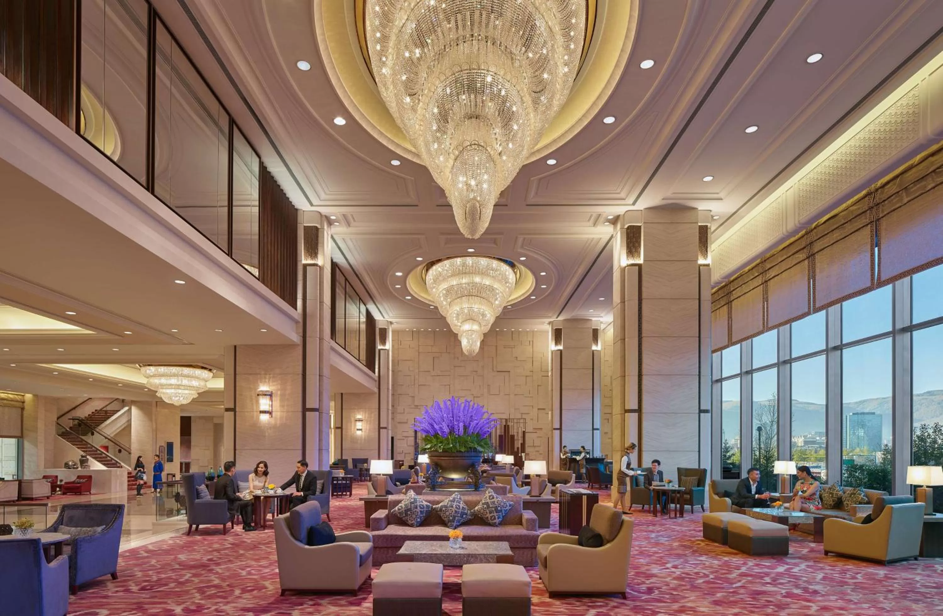 Lobby or reception in Shangri-La Ulaanbaatar