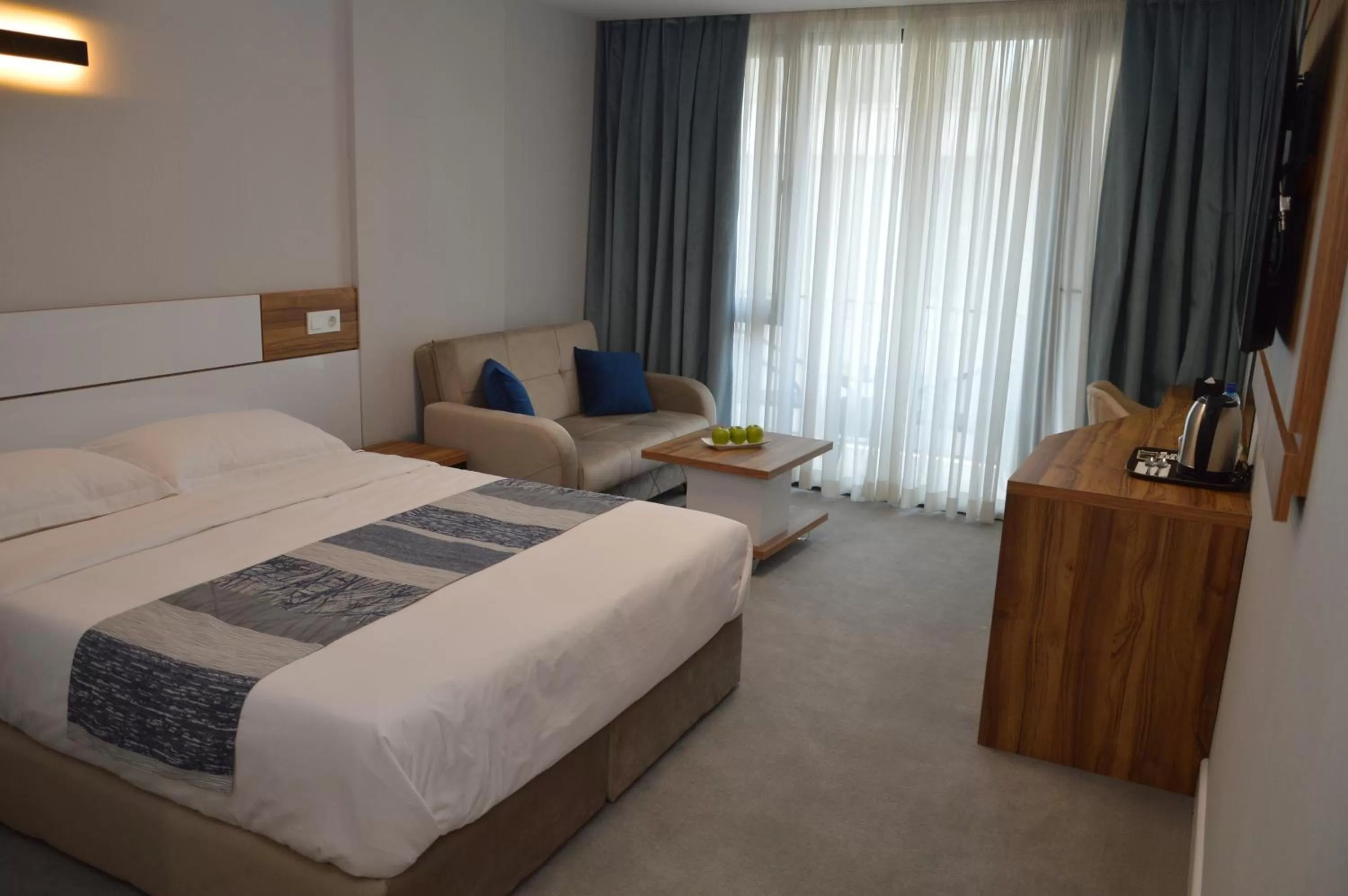 Bed in Old Batumi Hotel