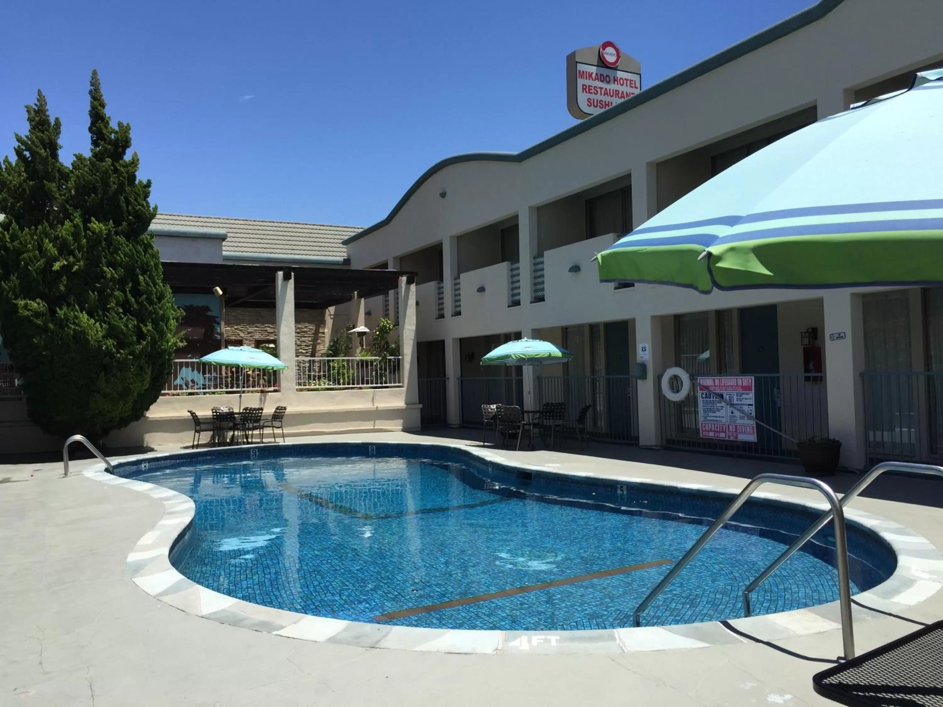 On site in Mikado Hotel