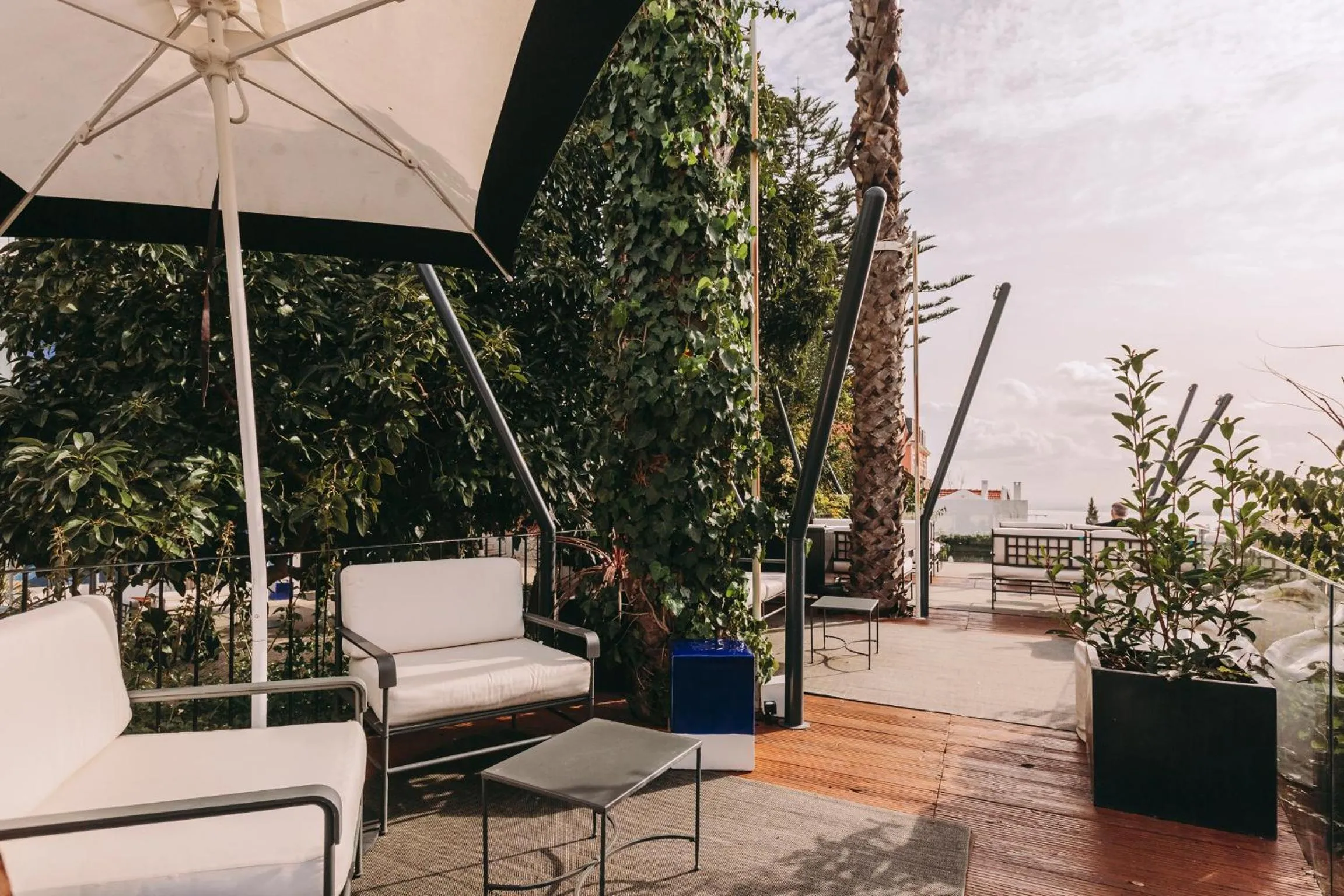Balcony/Terrace in Torel Palace Lisbon