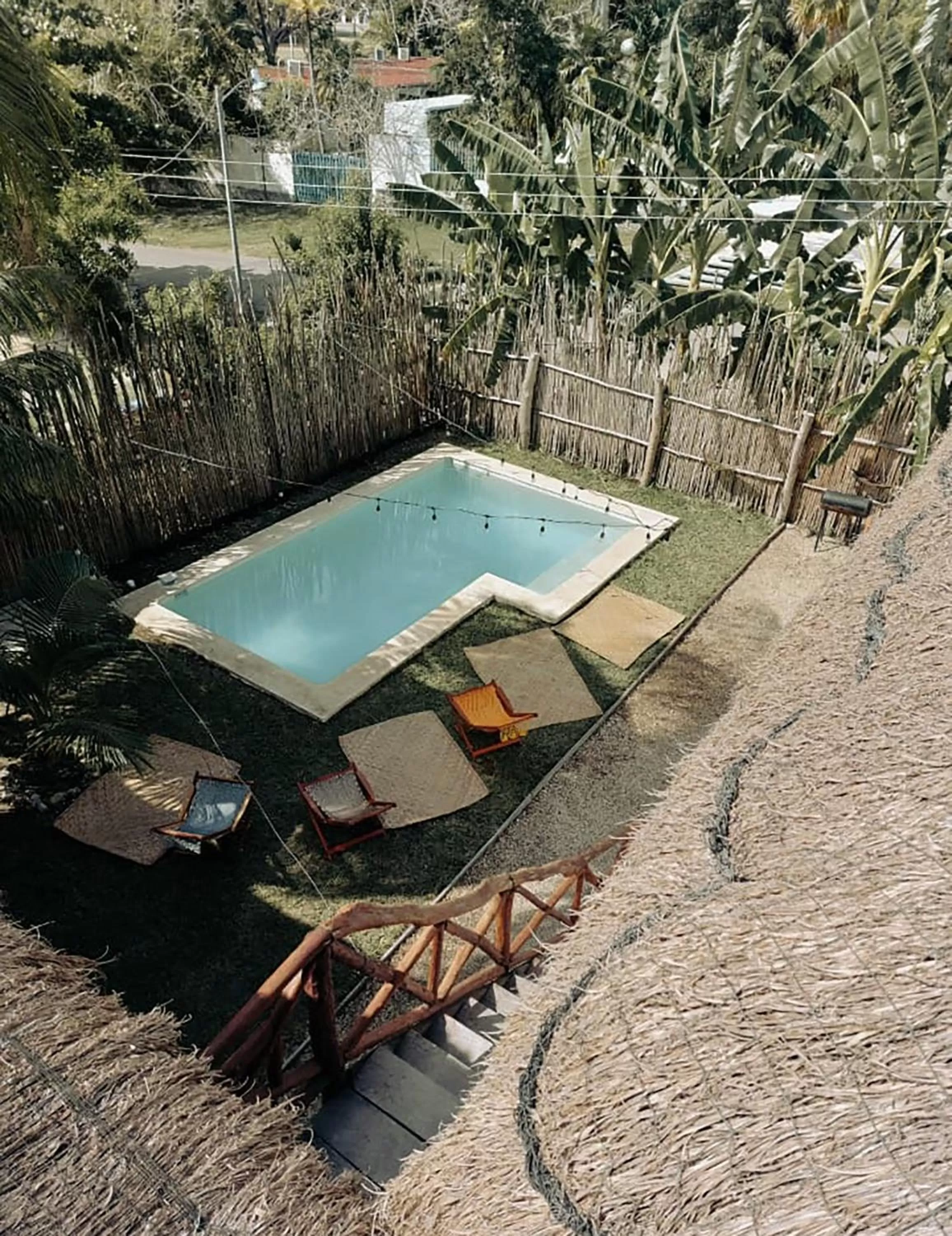 Swimming pool in Hotel Xa´an Bacalar