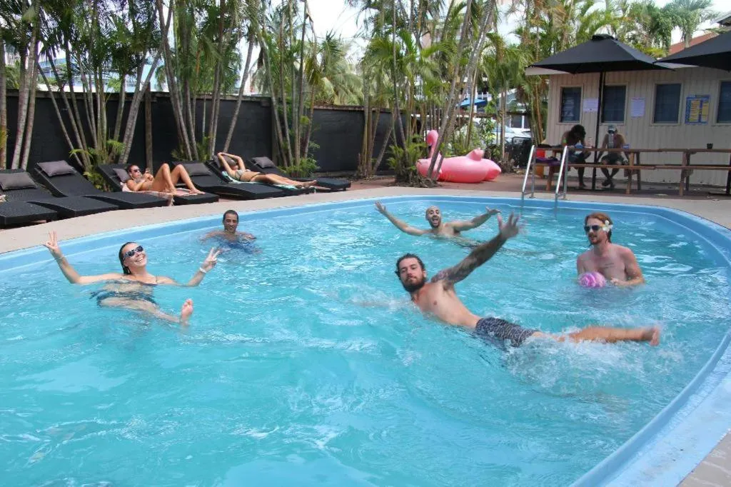 People in Darwin Hostel