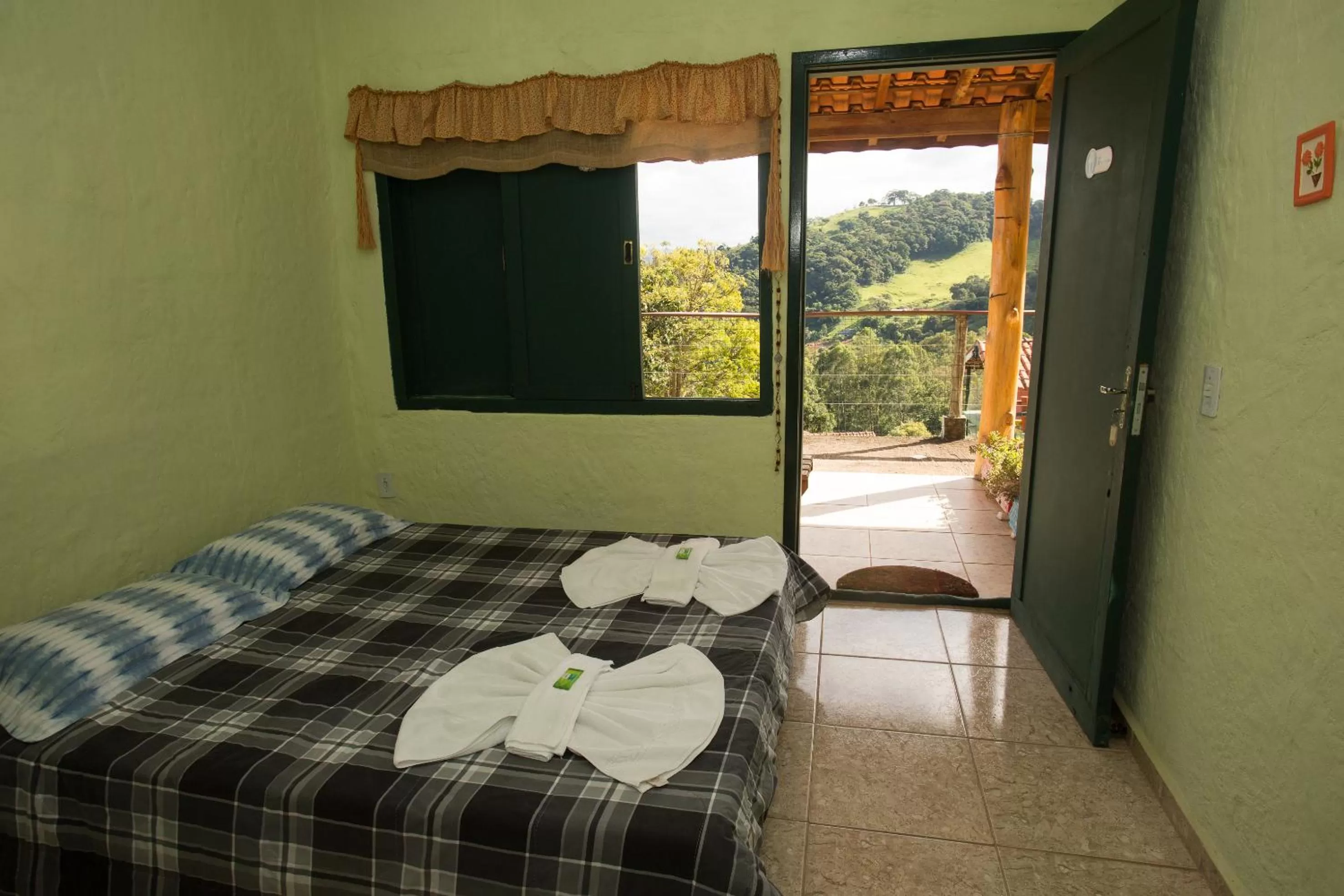 Bed in Pousada Spa Saúde Melhor