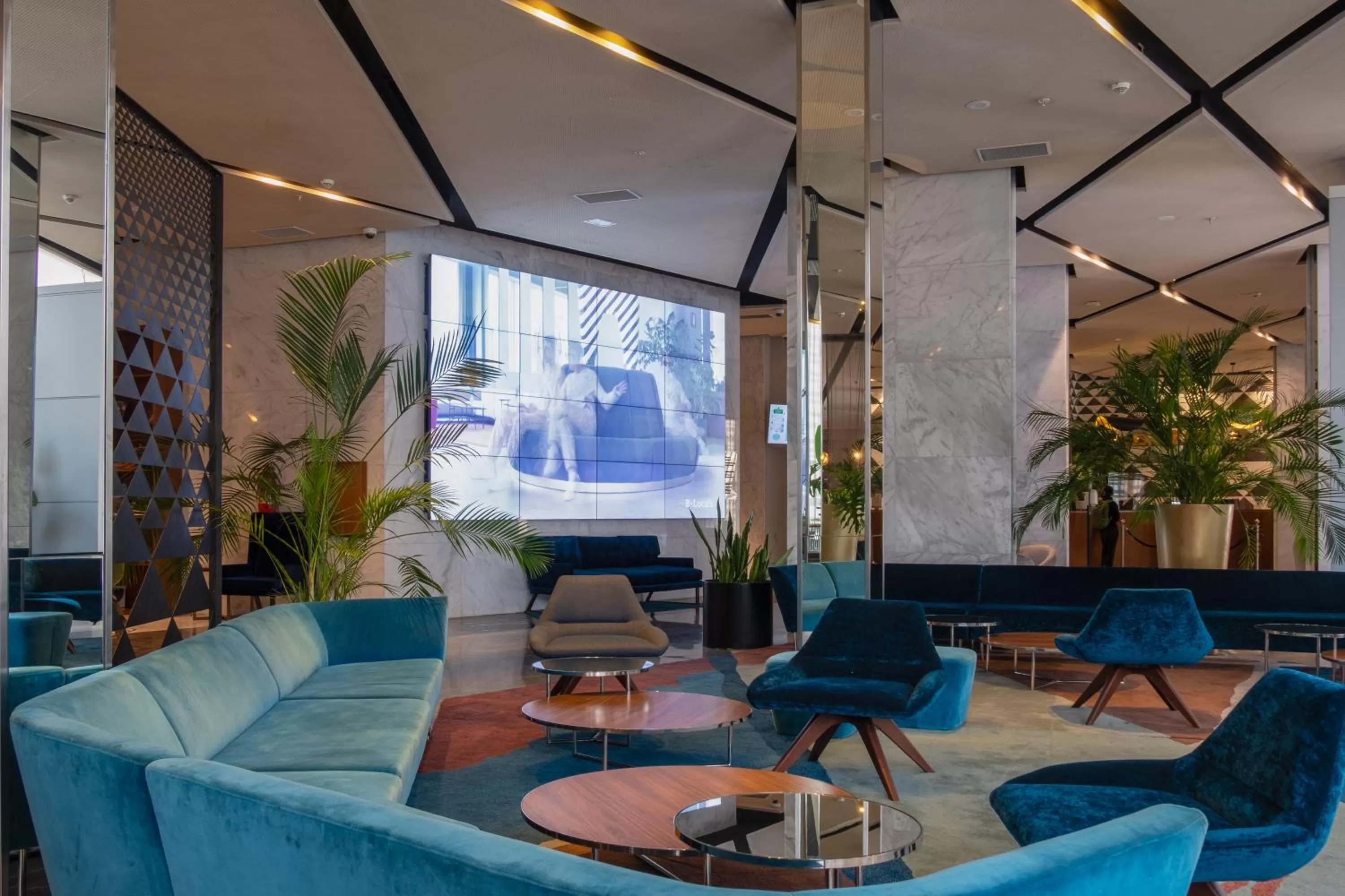 Lobby or reception in Barceló Anfa Casablanca