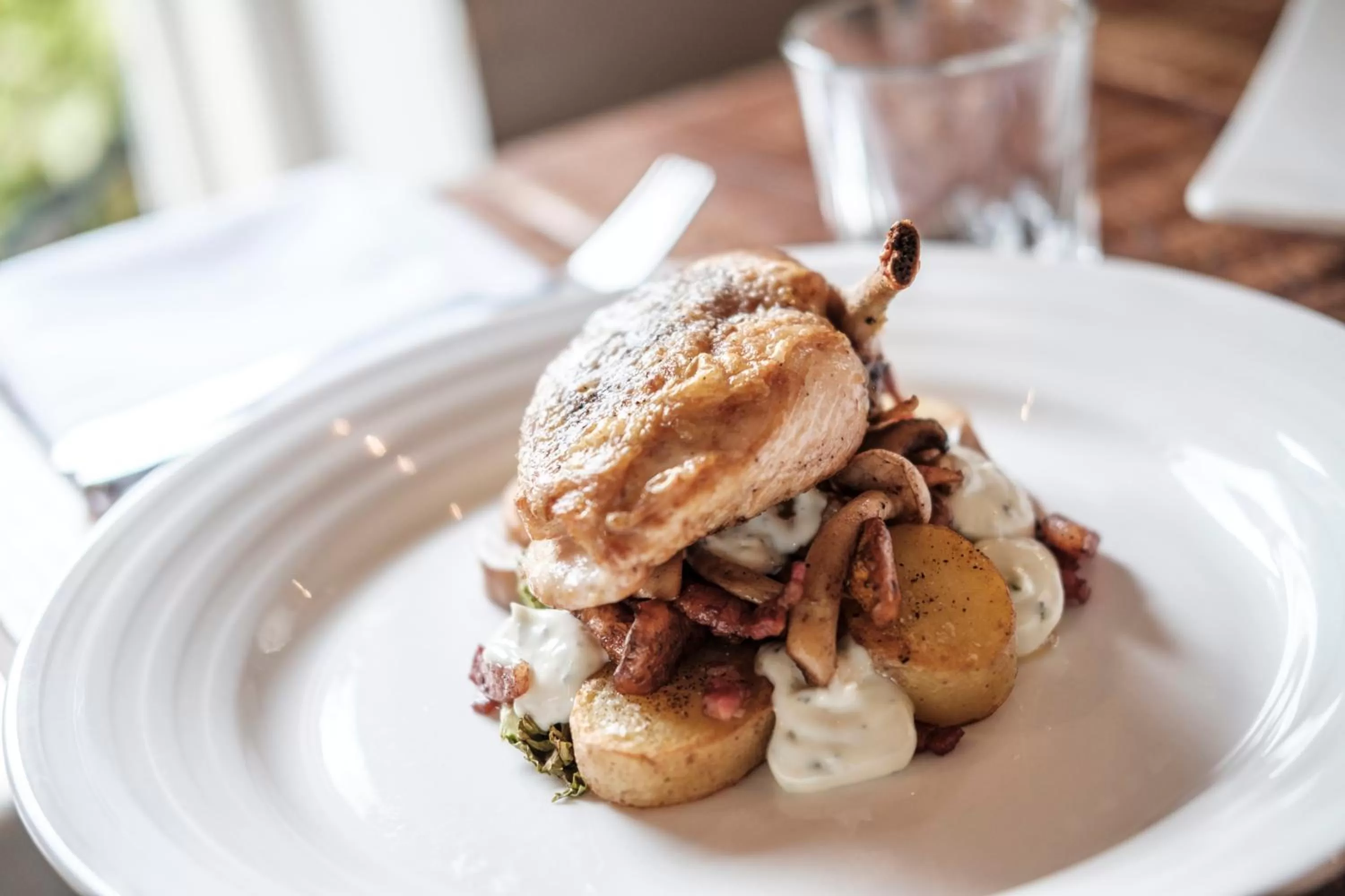 Food close-up in The Princess Royal