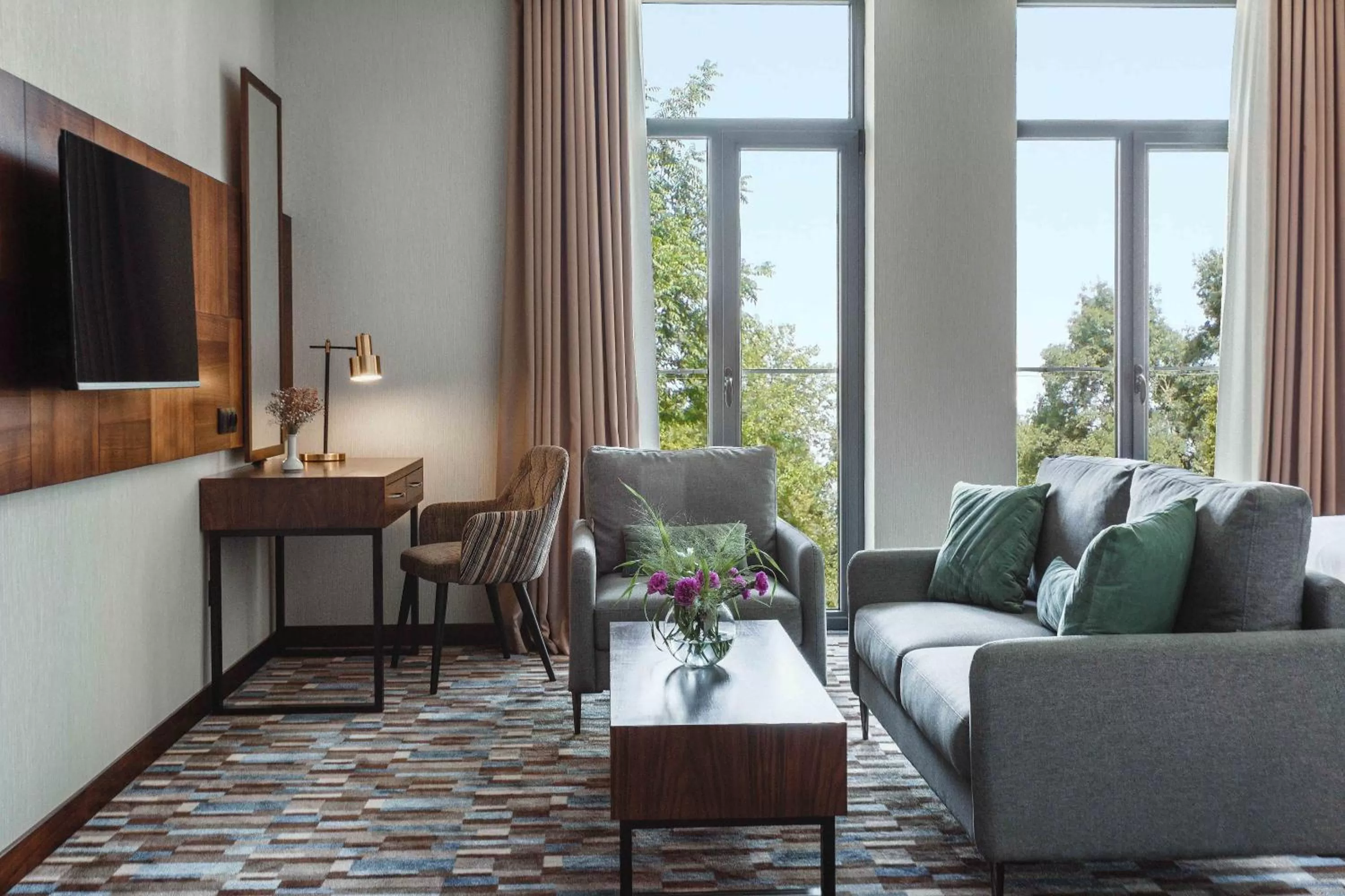 Living room in ATECA Hotel Suites Tashkent