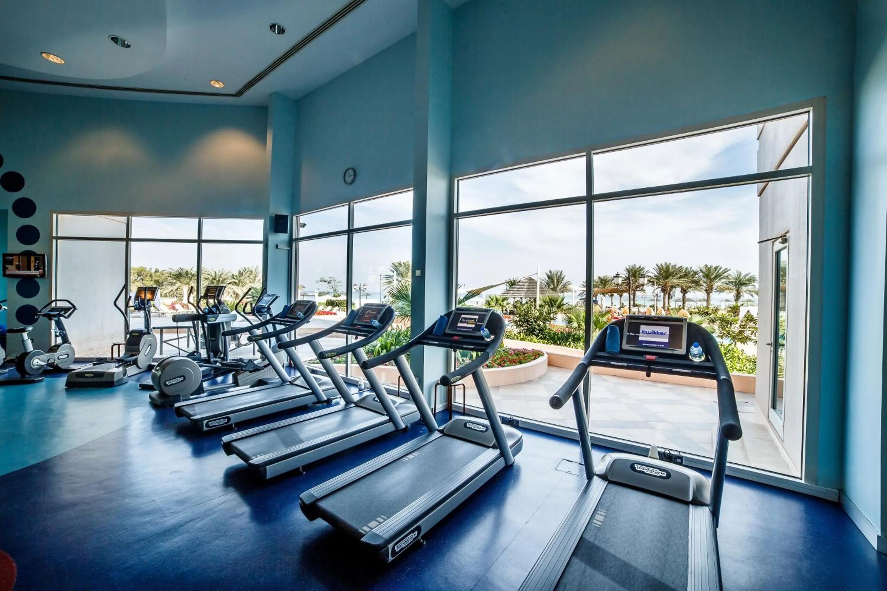 Fitness centre/facilities in Danat Jebel Dhanna Resort