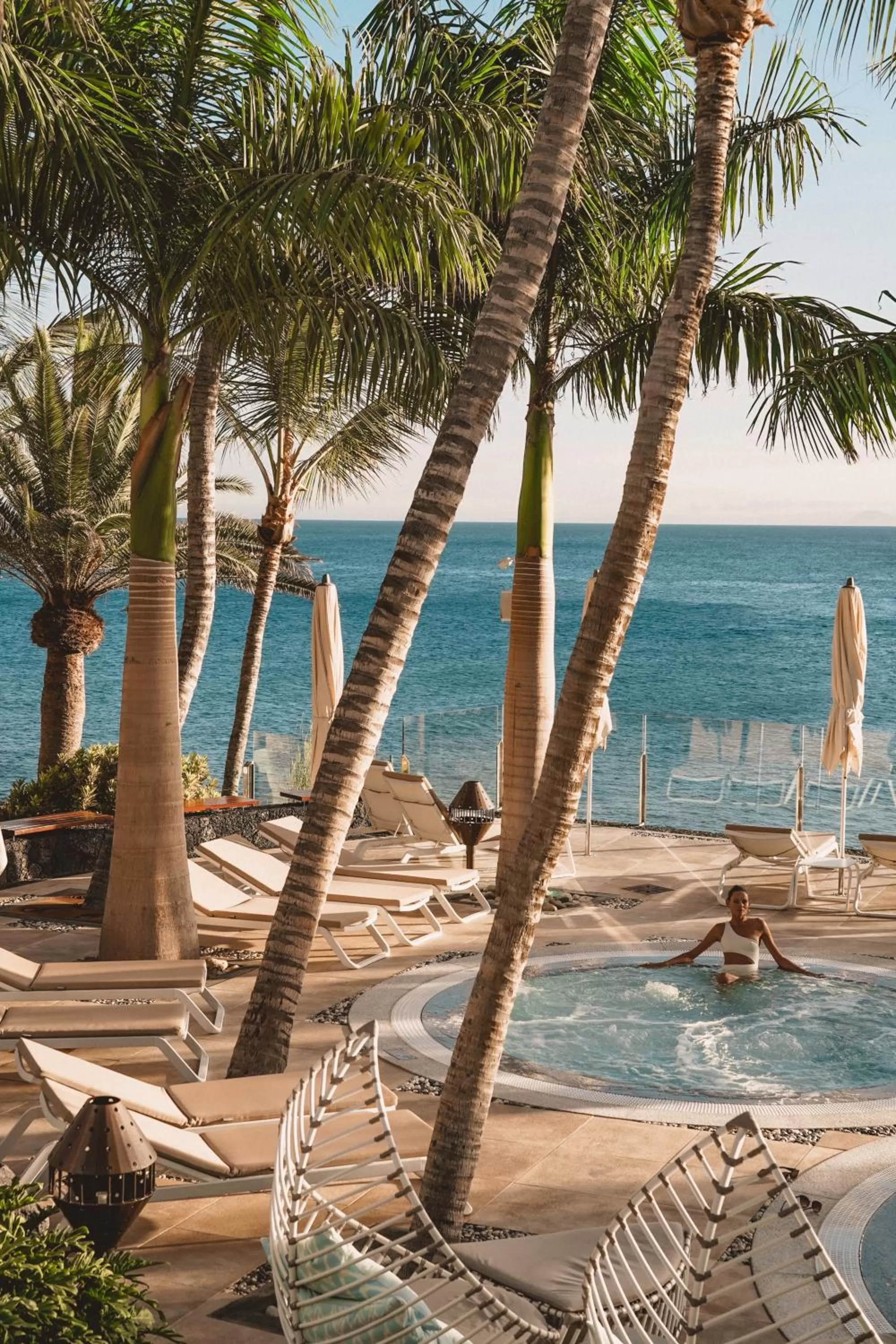 Patio in Hotel Fariones