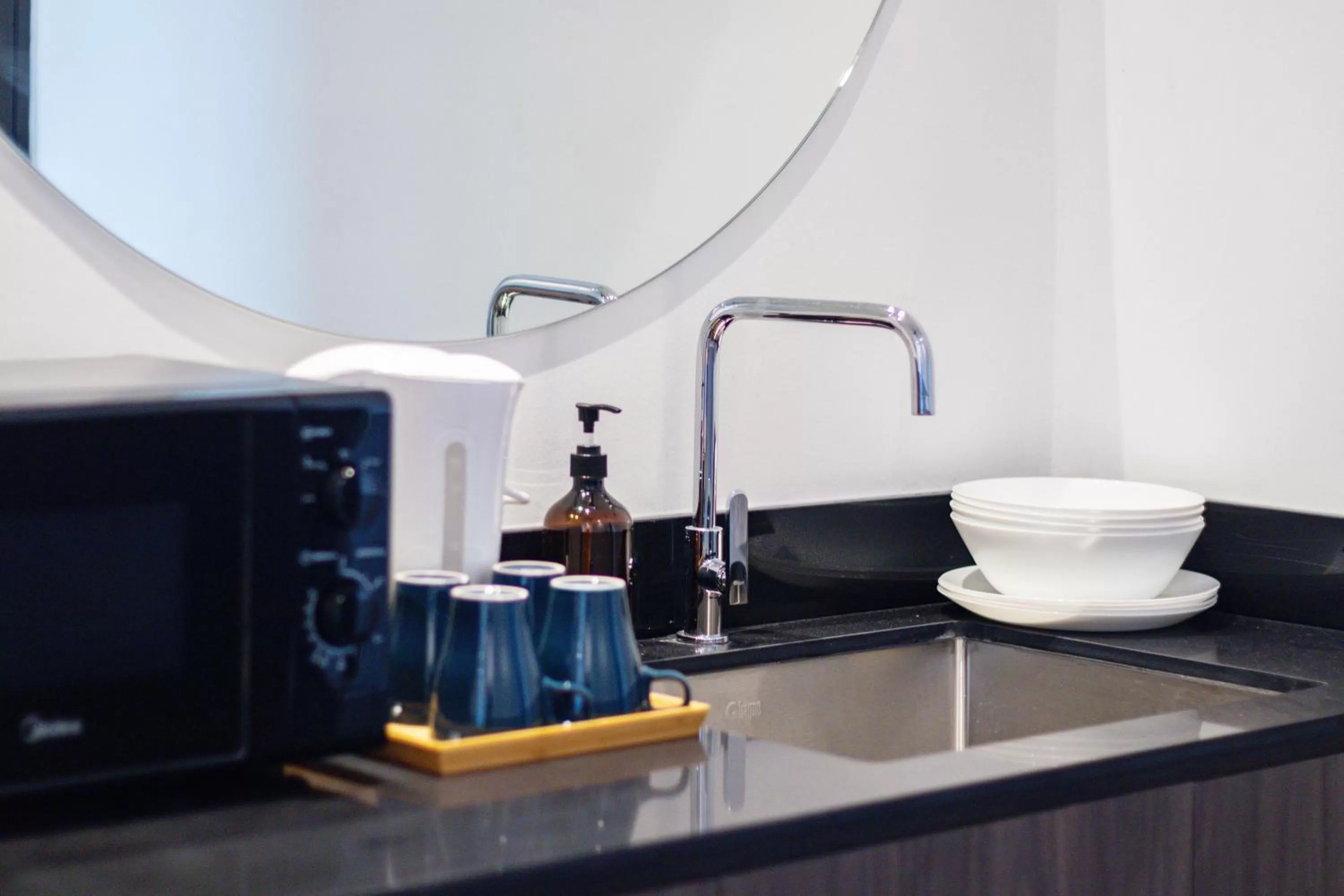 Kitchen or kitchenette in Bagan Suite