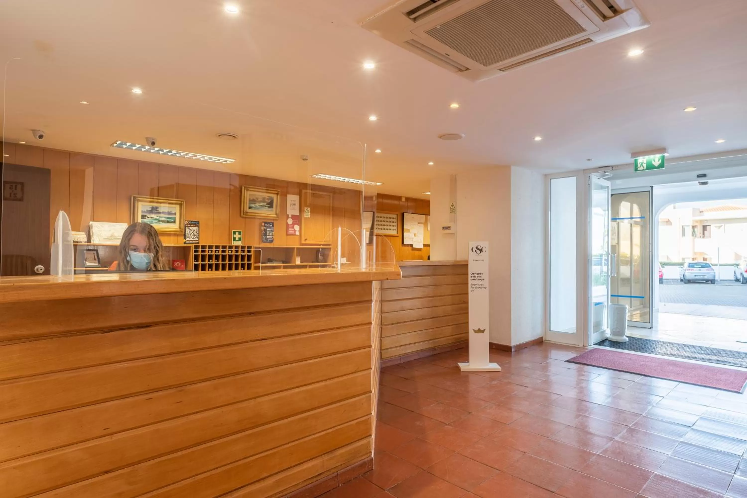 Lobby or reception in Aparthotel Navigator