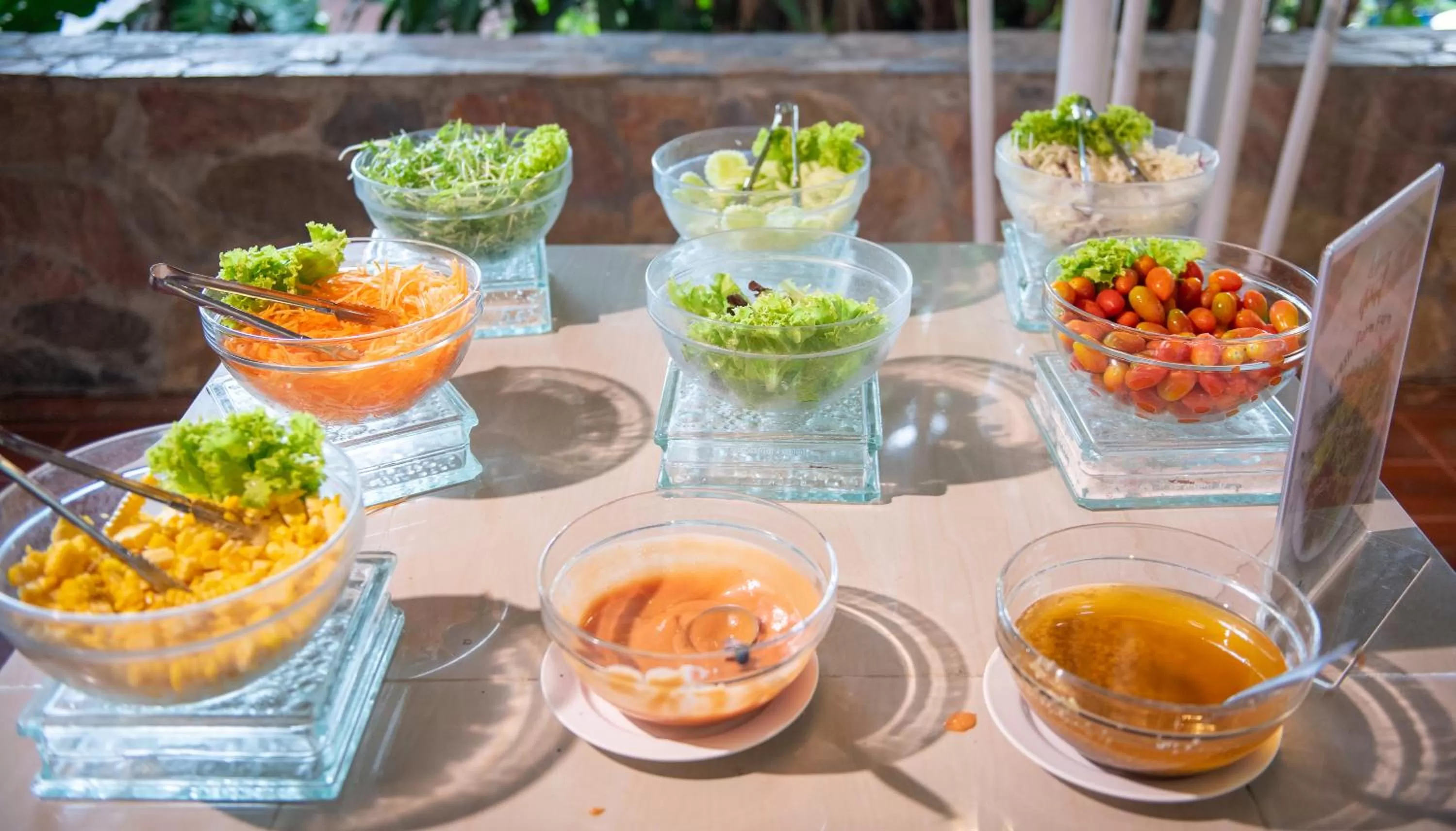 Food and drinks in The Legacy River Kwai Resort