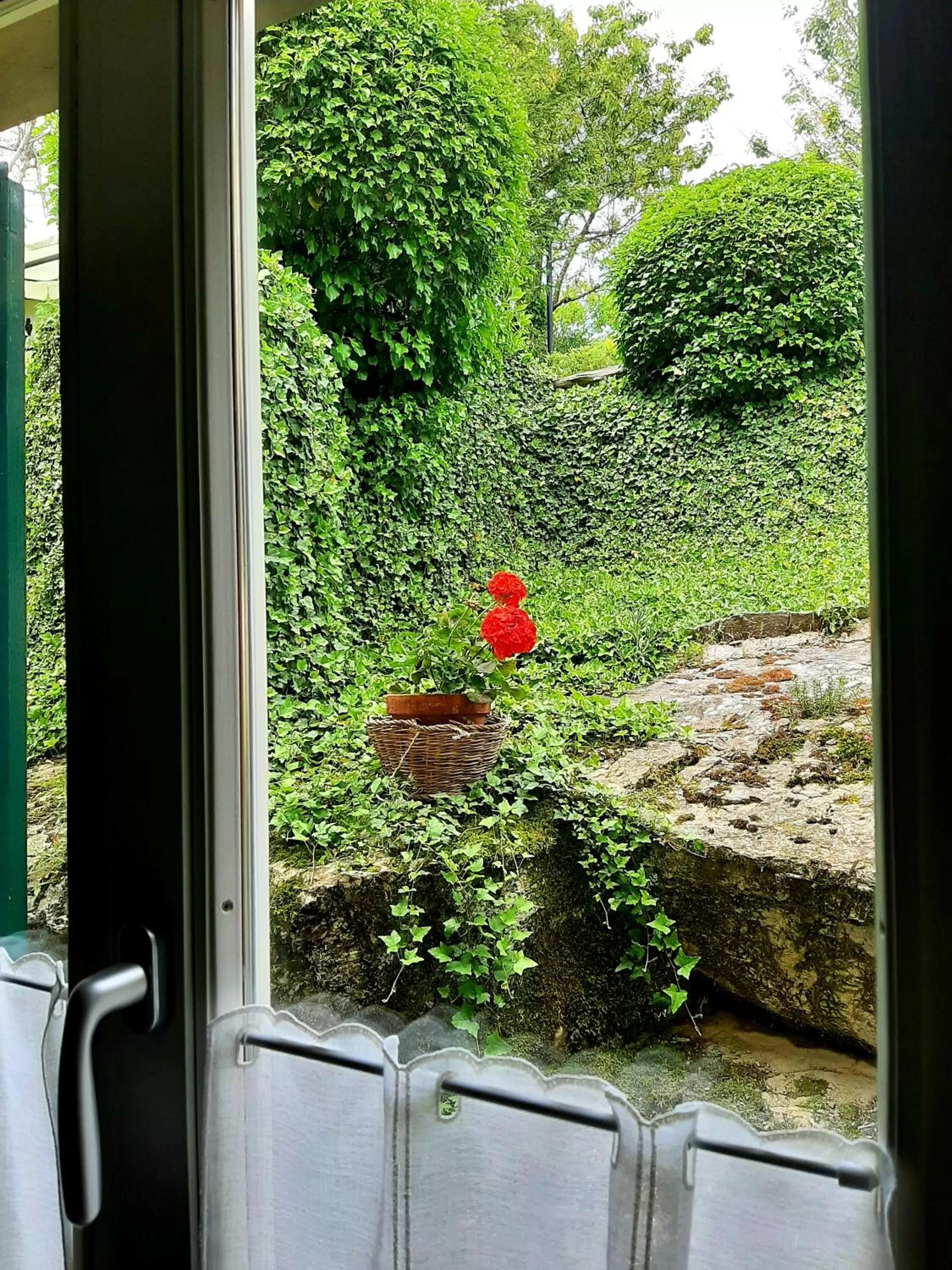 Garden view in B&B degli Allori