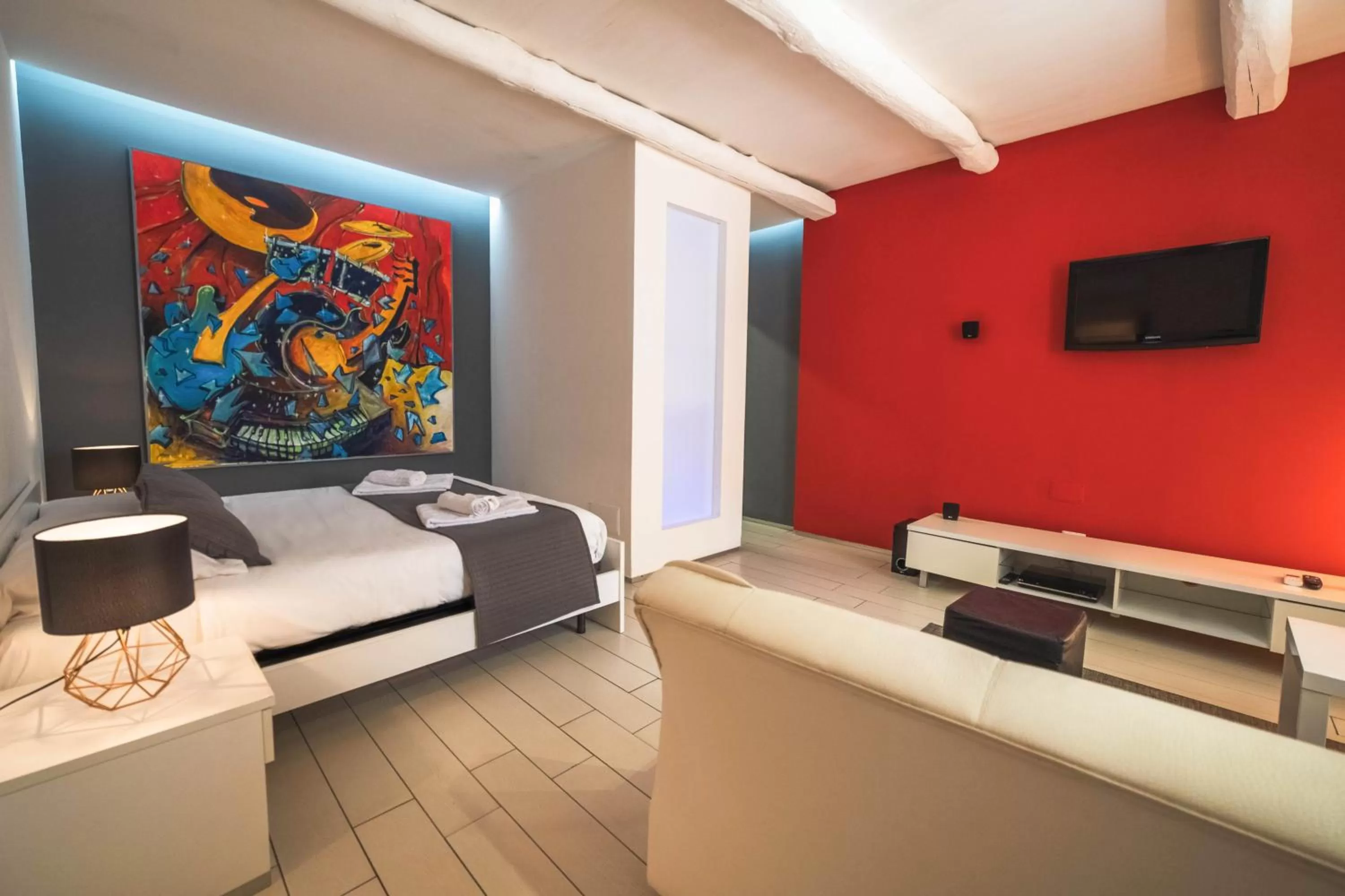 Seating area in Villino Erminia - Seaside Art b&b