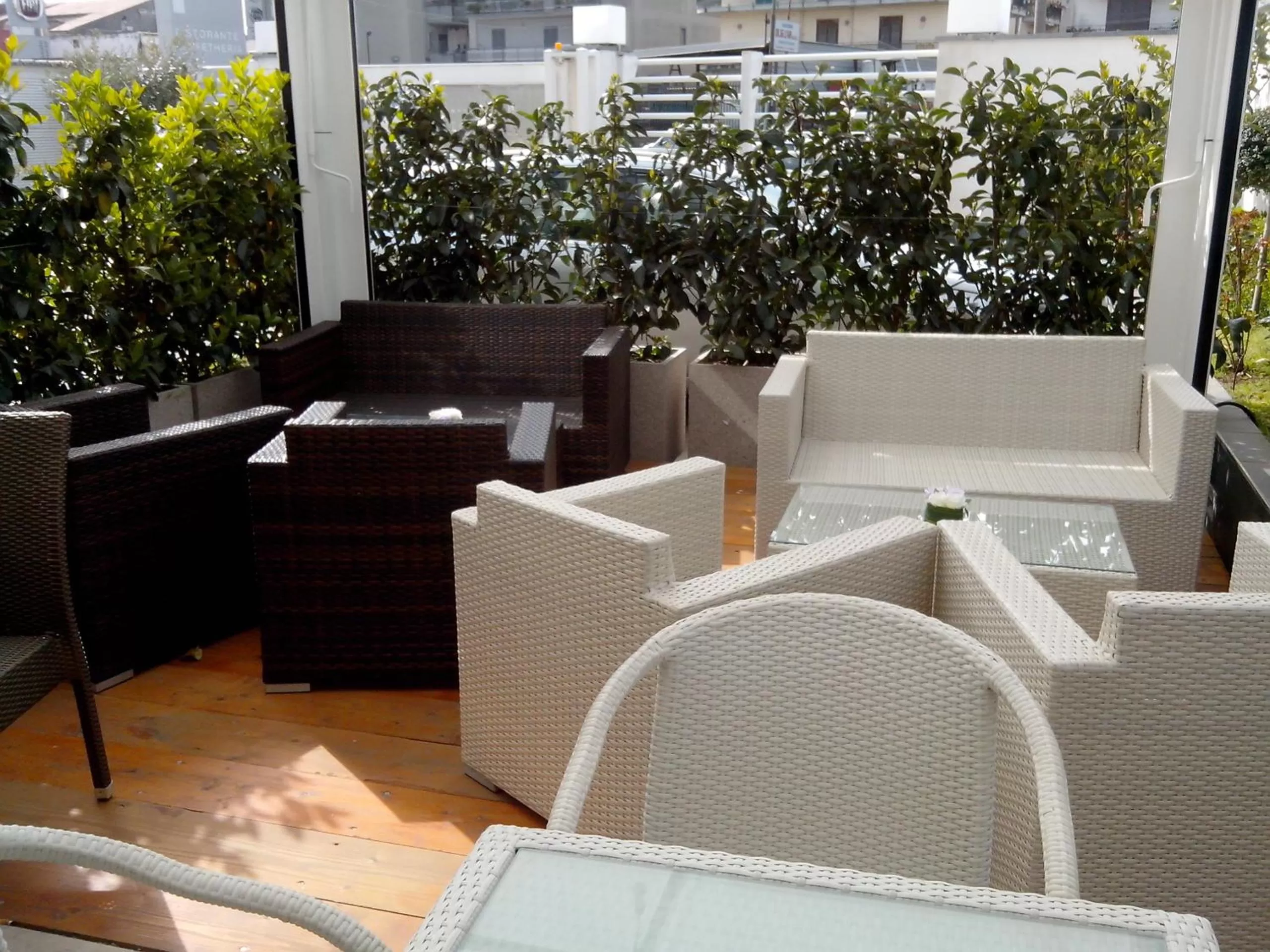 Bird's eye view in Hotel Briganti