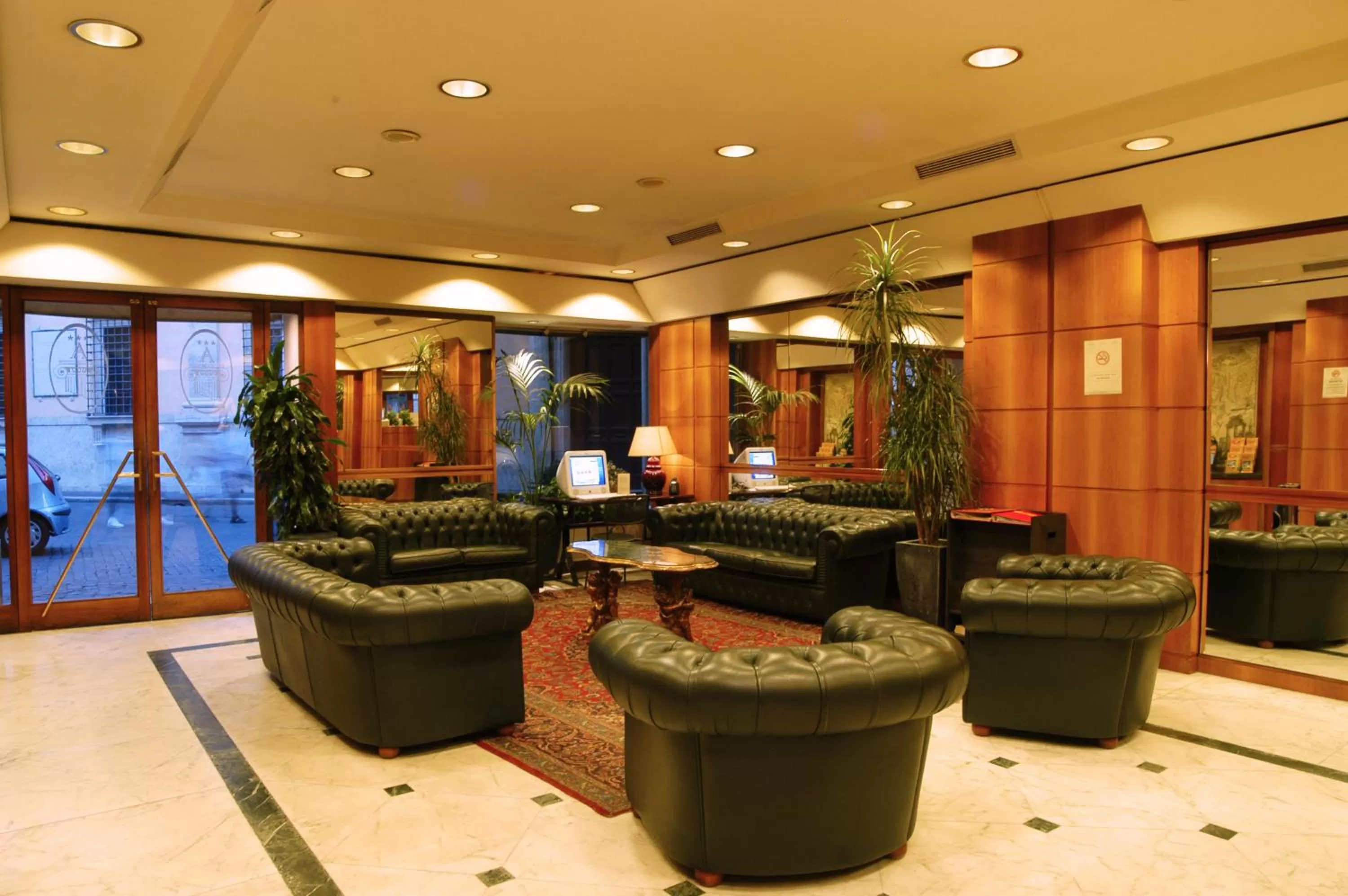 Lobby or reception in Hotel Accademia