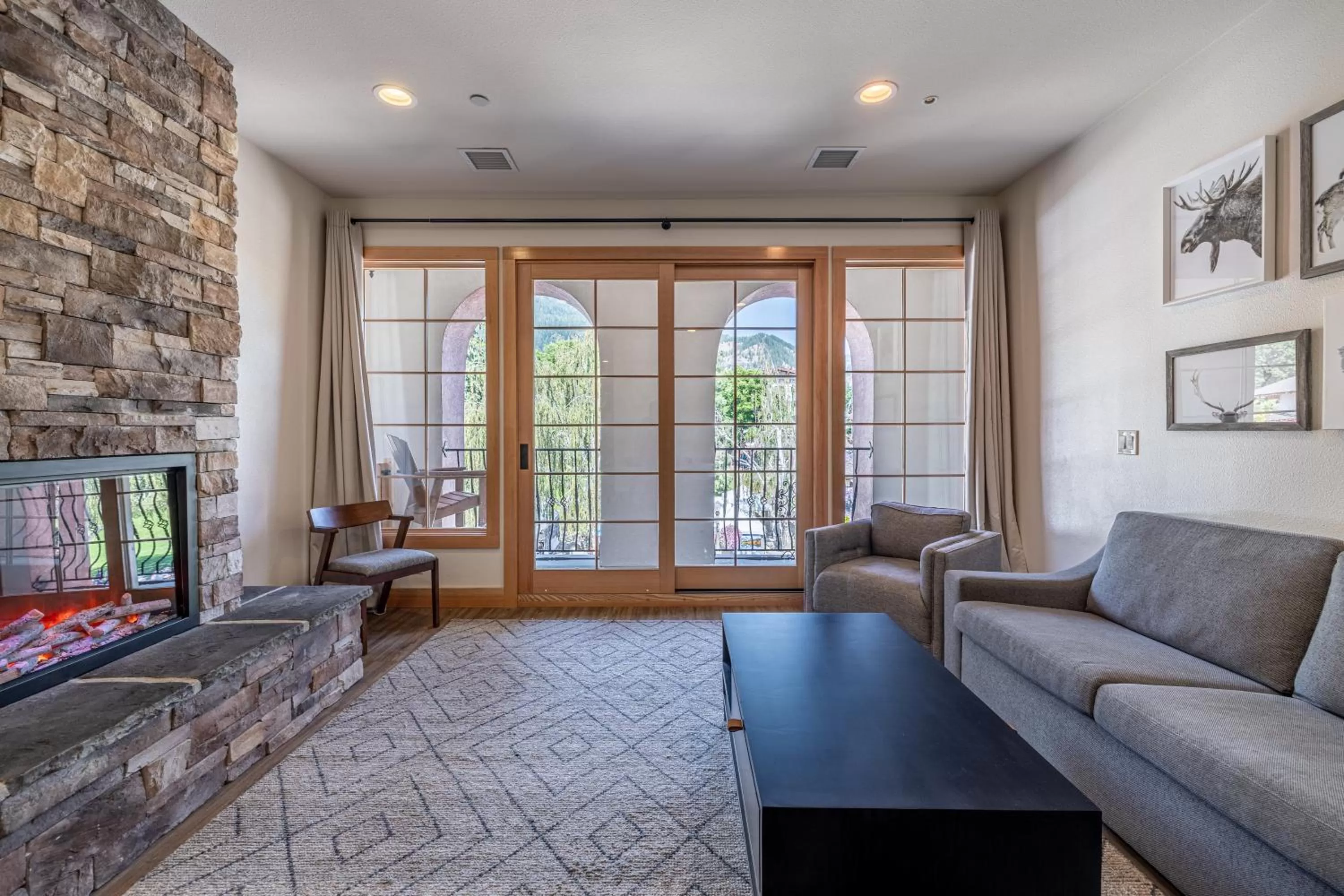 Living room in Alpen Dorf Pension
