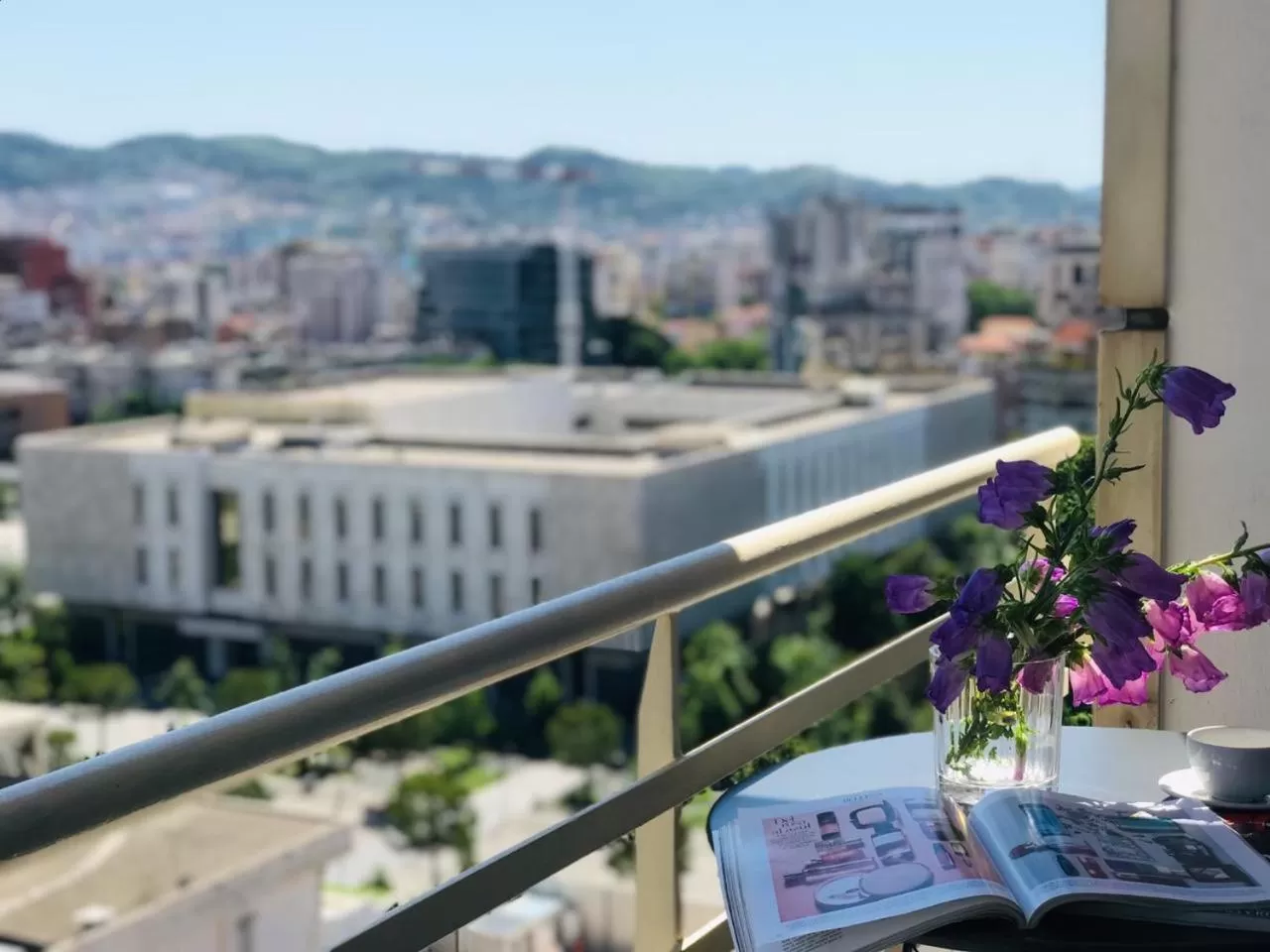 City view, Balcony/Terrace in Rooftop Tirana